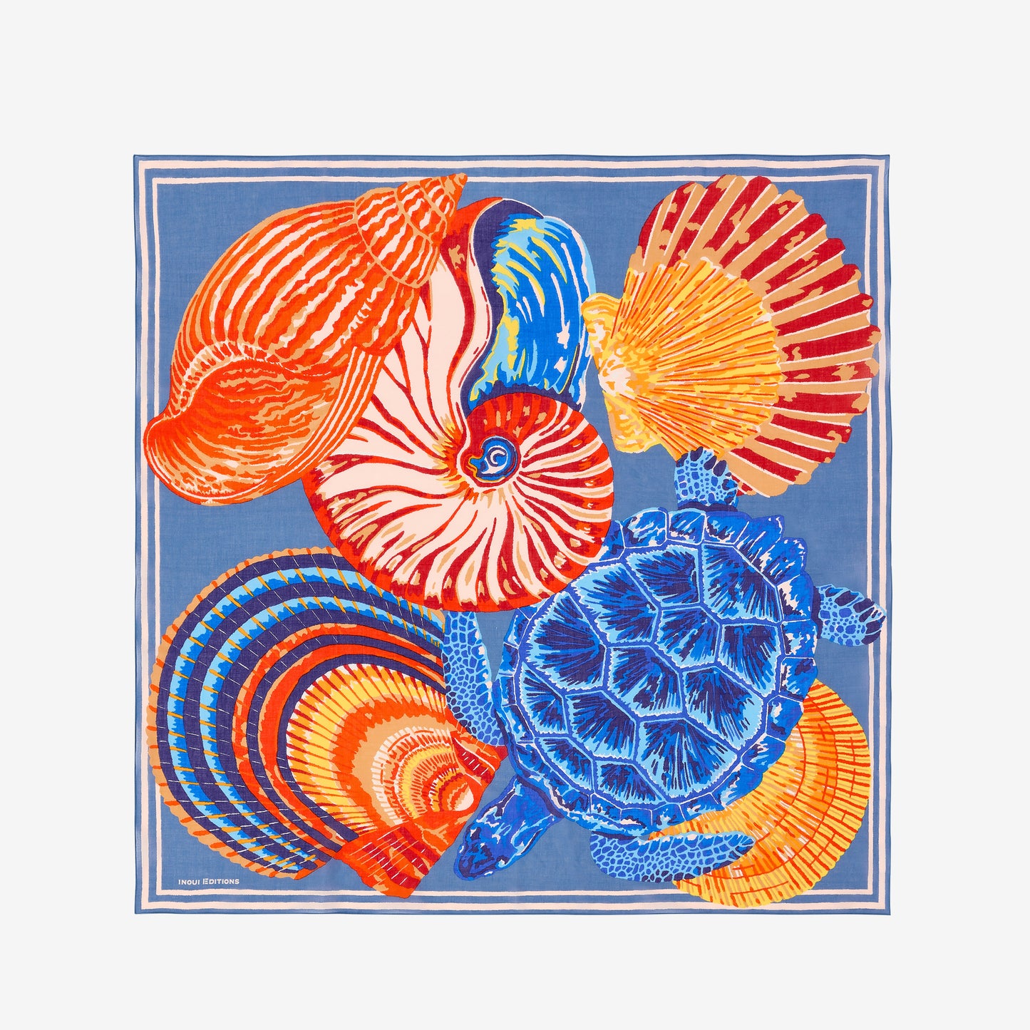 Quadrat 100 - Galapagos - Blau