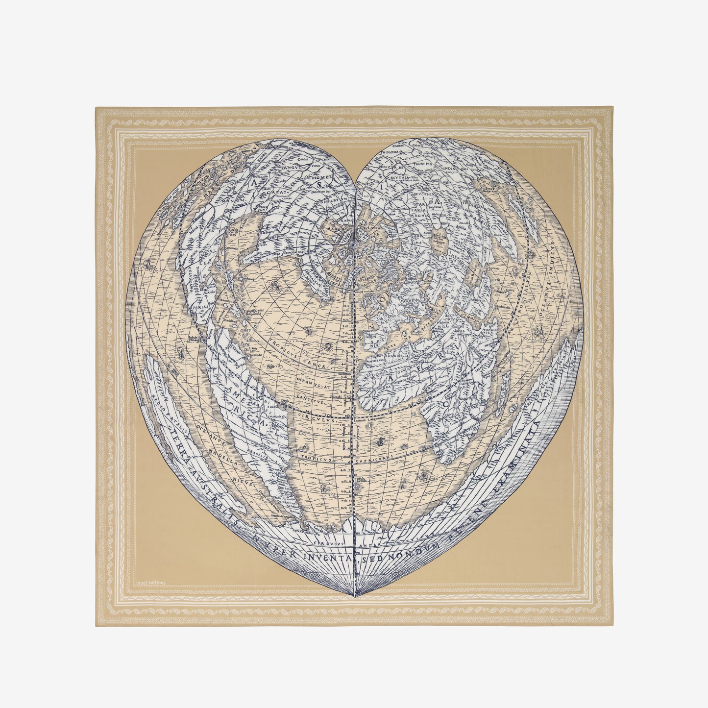 Square 130 - Mappemonde - Natural