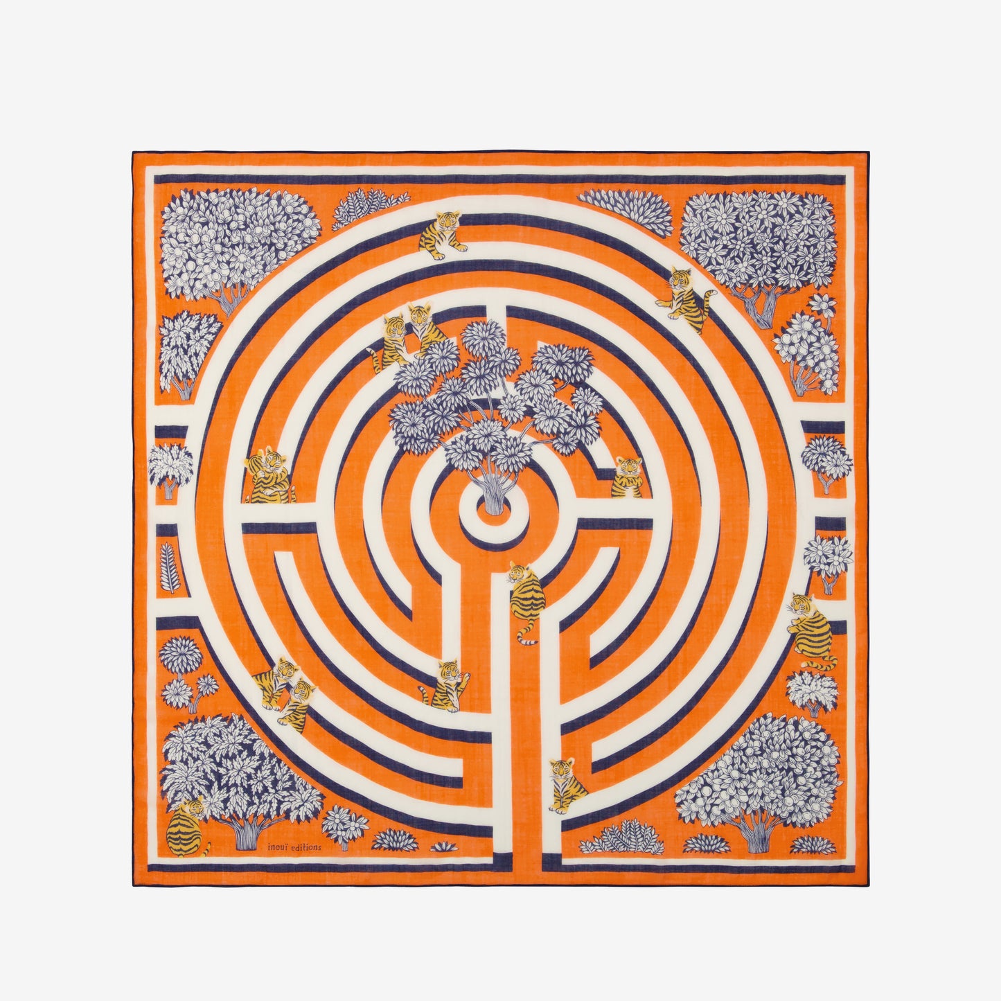 Square 100 - Labyrinthe - Orange