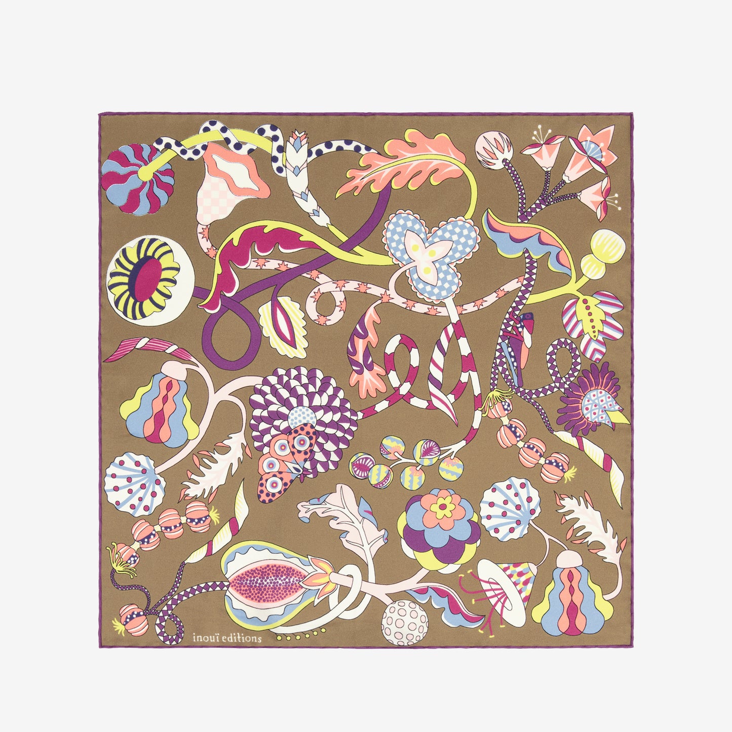 Square 45 - Botanique - Golden Brown