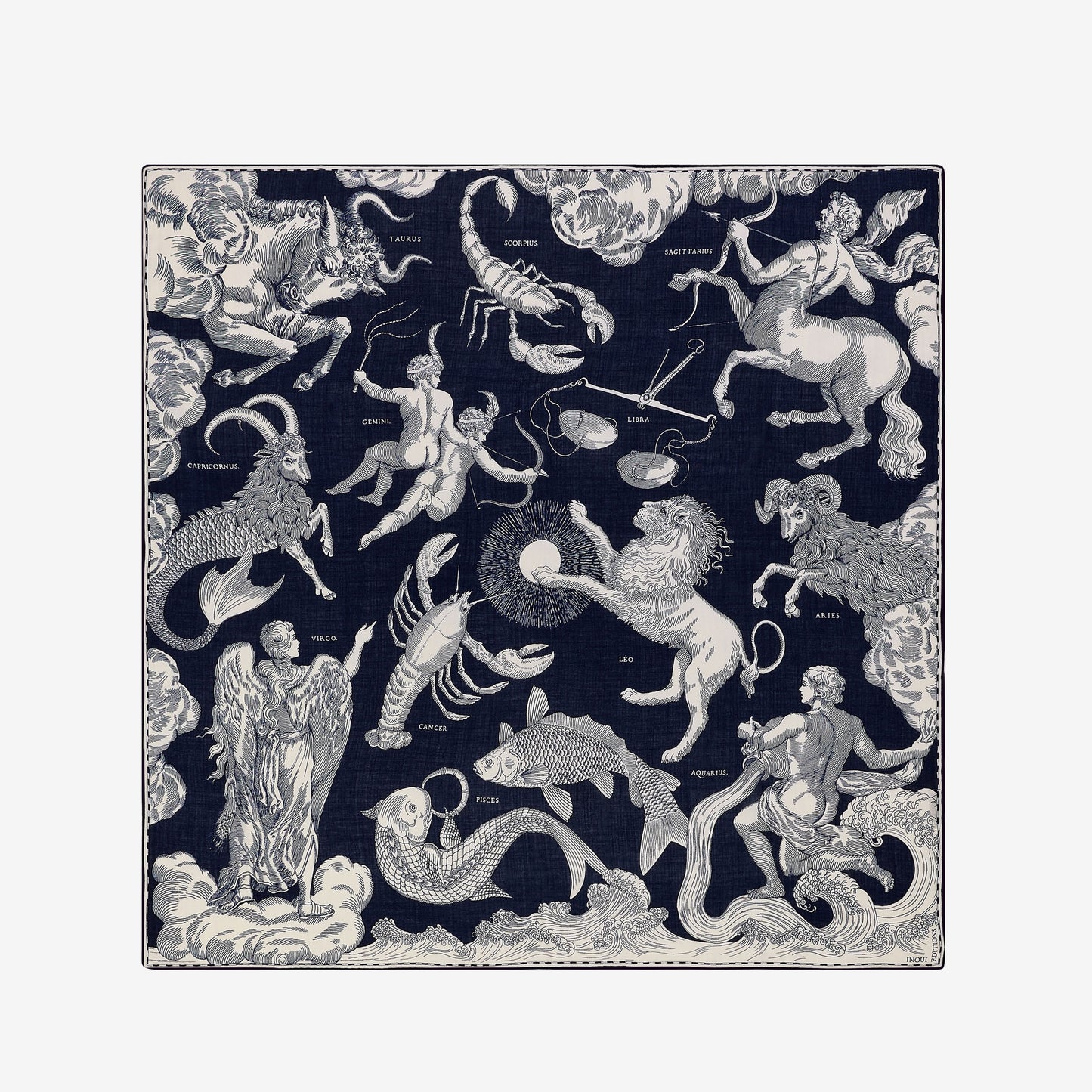 Quadratisches 100 - Astrologie - Dark Blau
