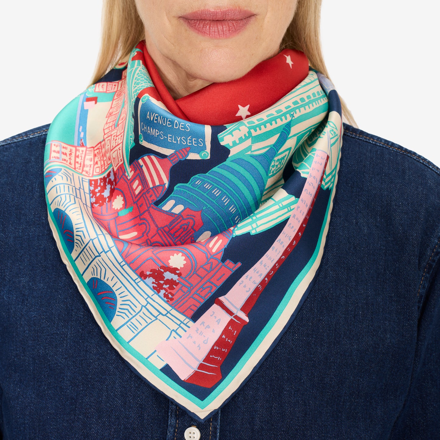 Square 70 - J'Aime Paris - Red