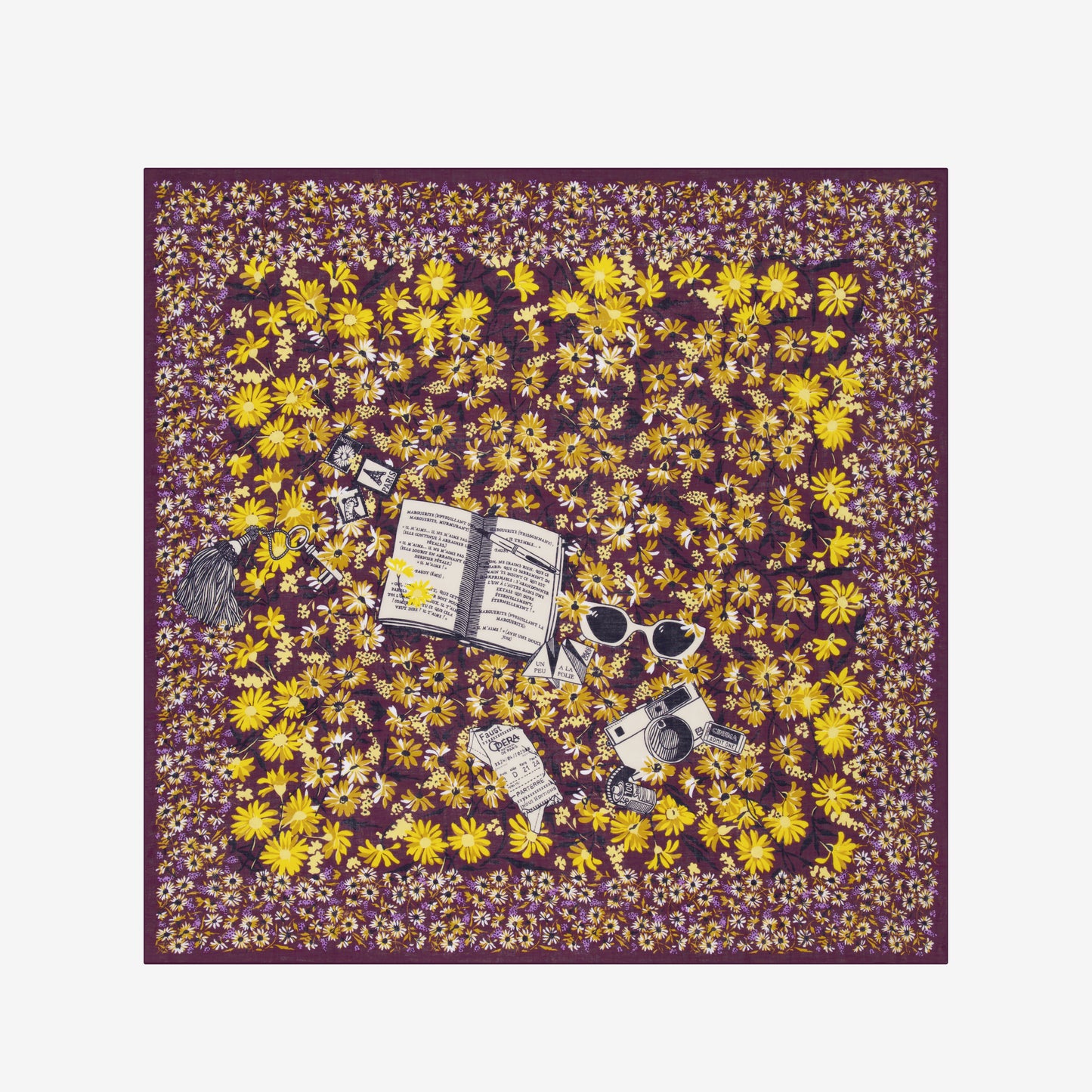 Pañuelo 100 - Faust - Amarillo