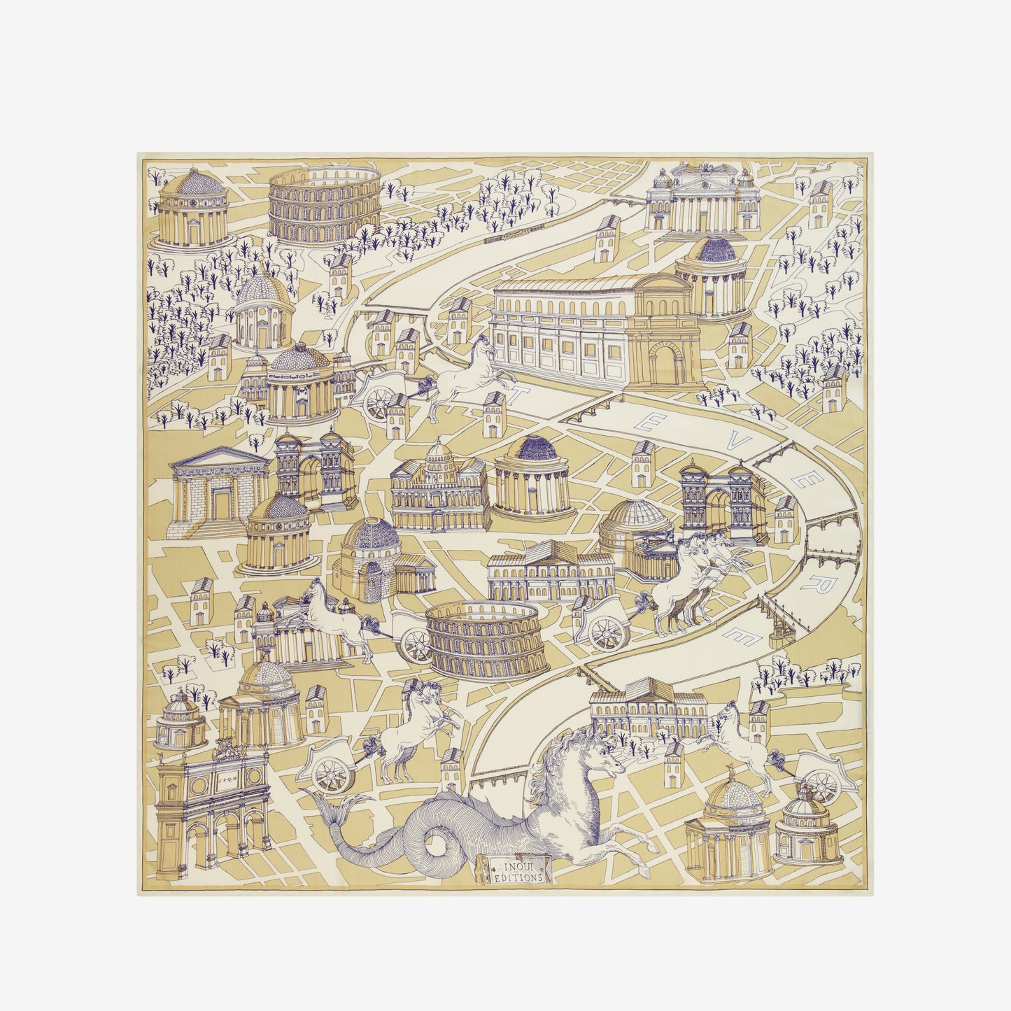 Pañuelo 100 - Rome - Beige