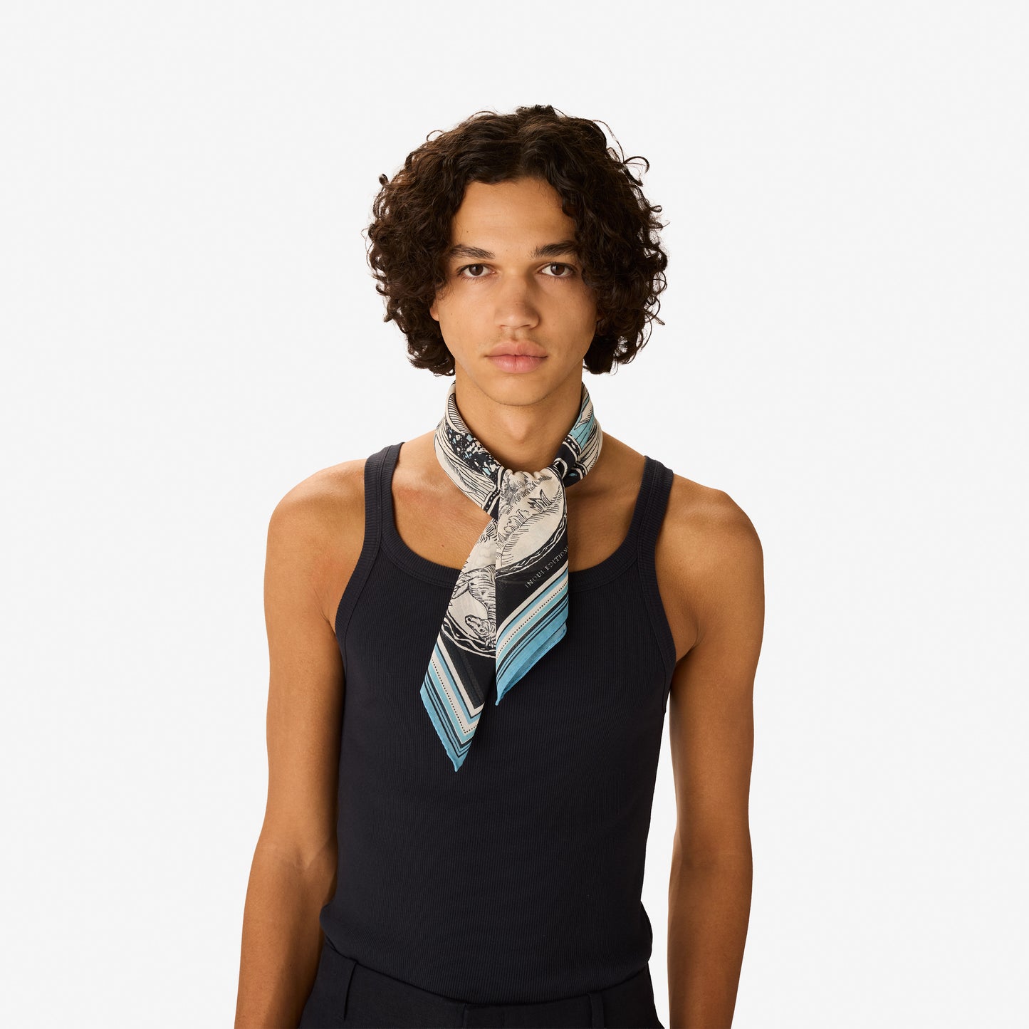 Quadrato 70 Cotton - Chance Inoui - Blu Scuro