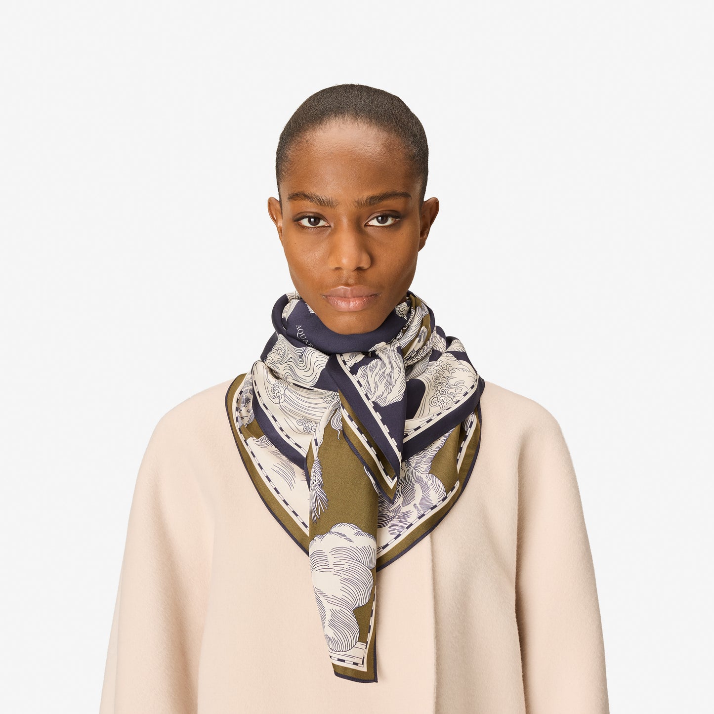Square 100 - Astrologie - Navy - Khaki