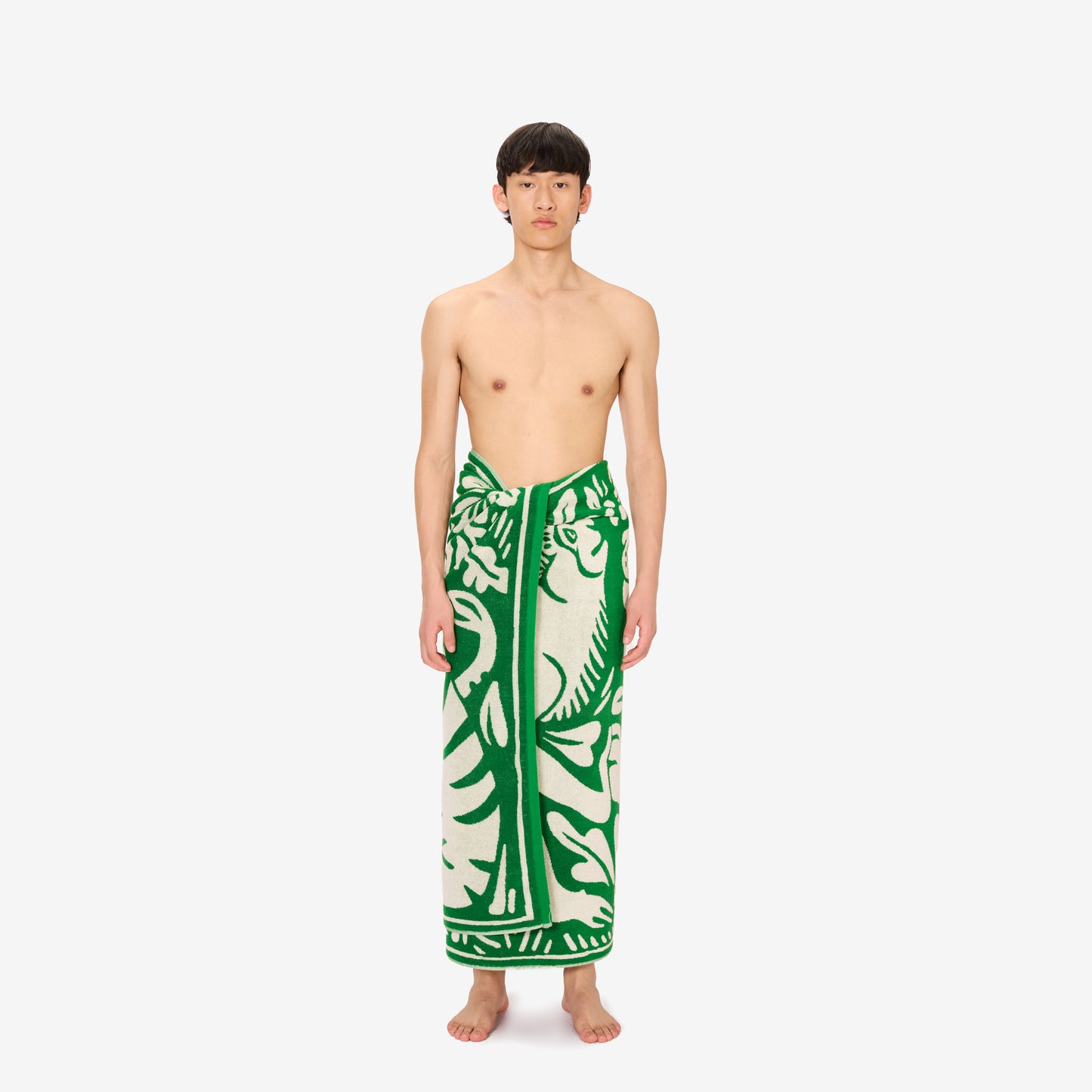 Telo mare 100 - Jungle - Verde