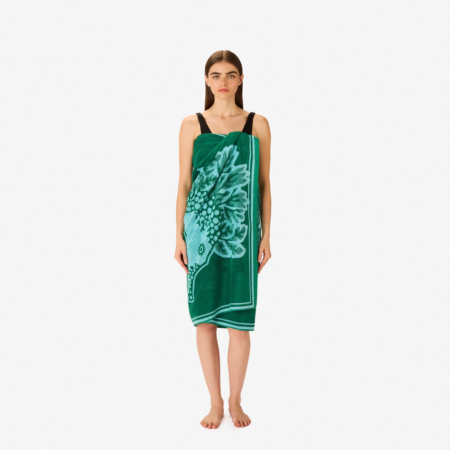 Serviette De Plage 100 - Idriss - Vert