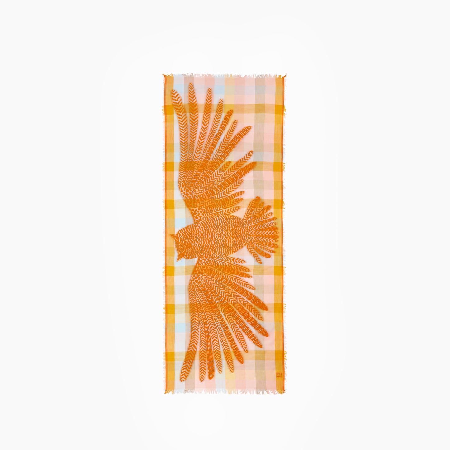Scarf 70 - Hedwige 3D - Pastel