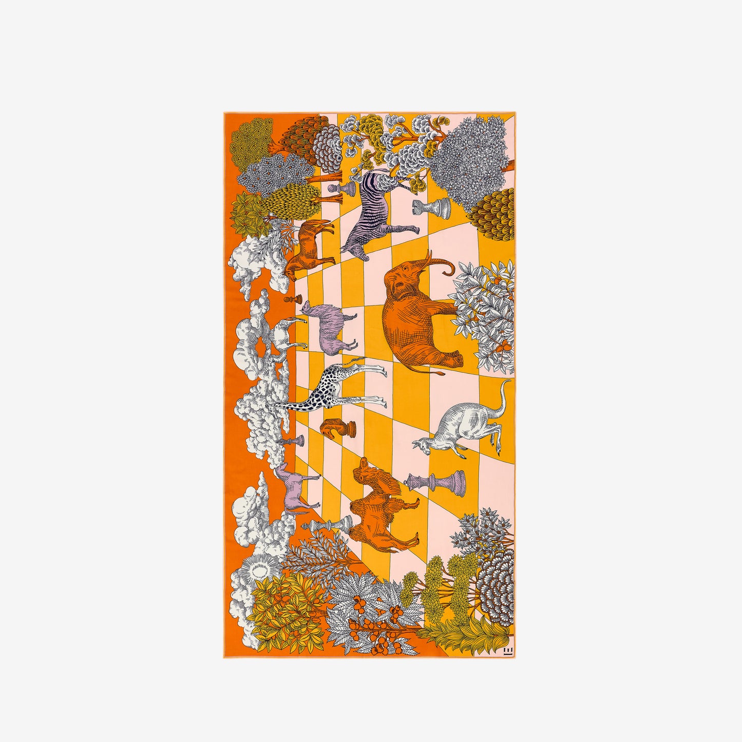 Scarf 100 - Magnus Summer - Nude