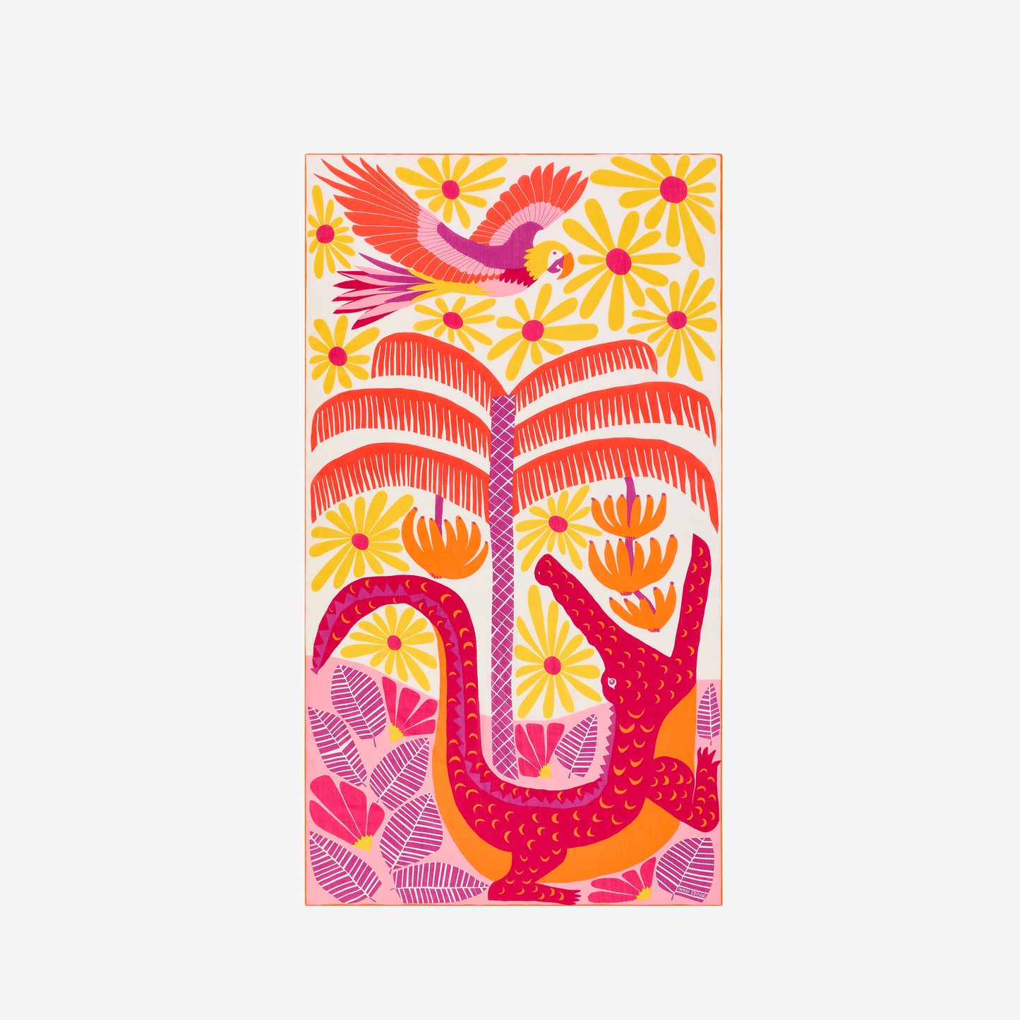 Schal 100 - Mangrove - Pink