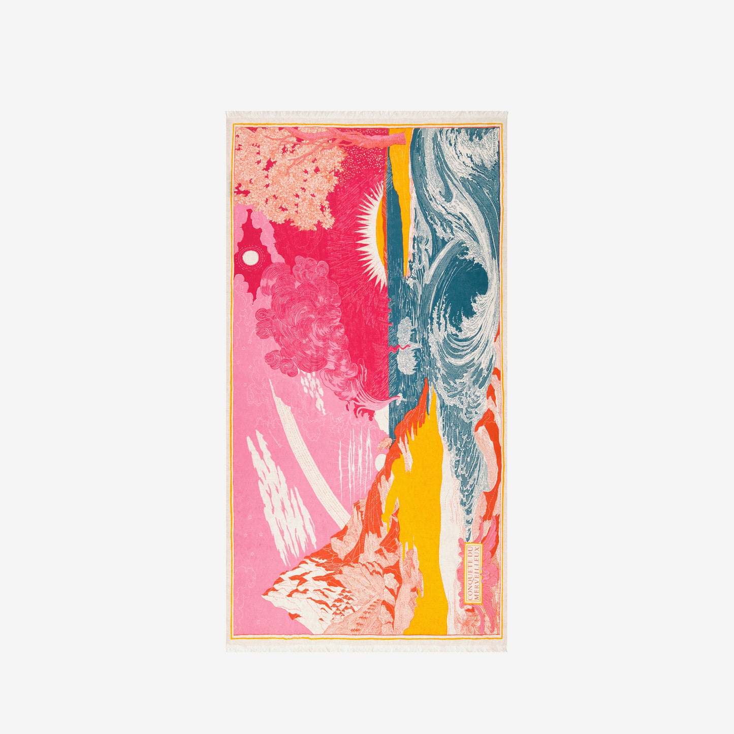 Scarf 100 - Merveilleux - Pink
