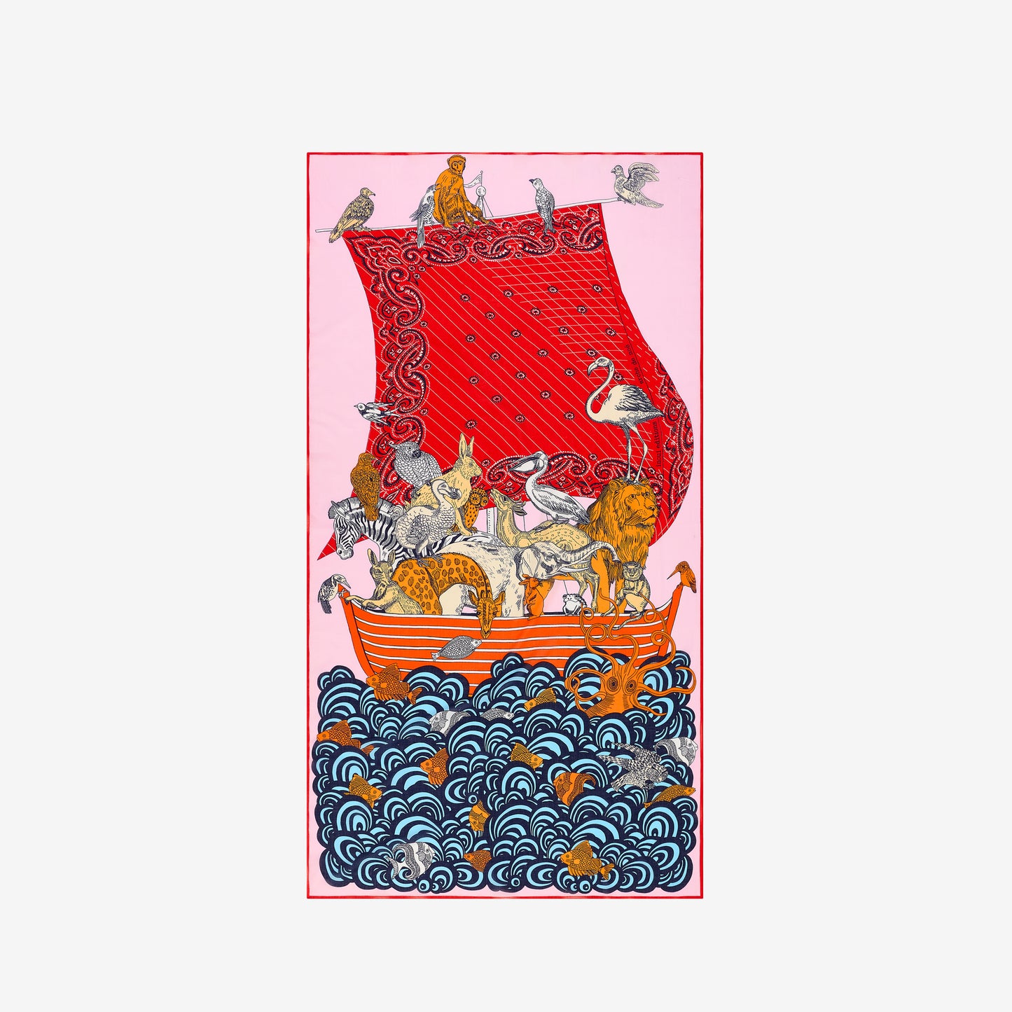 Scarf 100 - Noe - Orange