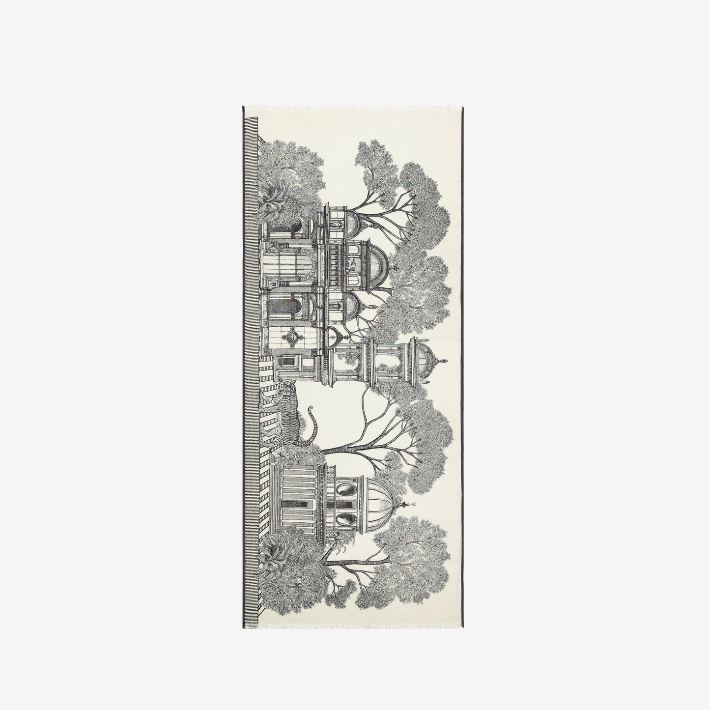 Scarf 80 - Mirage - White