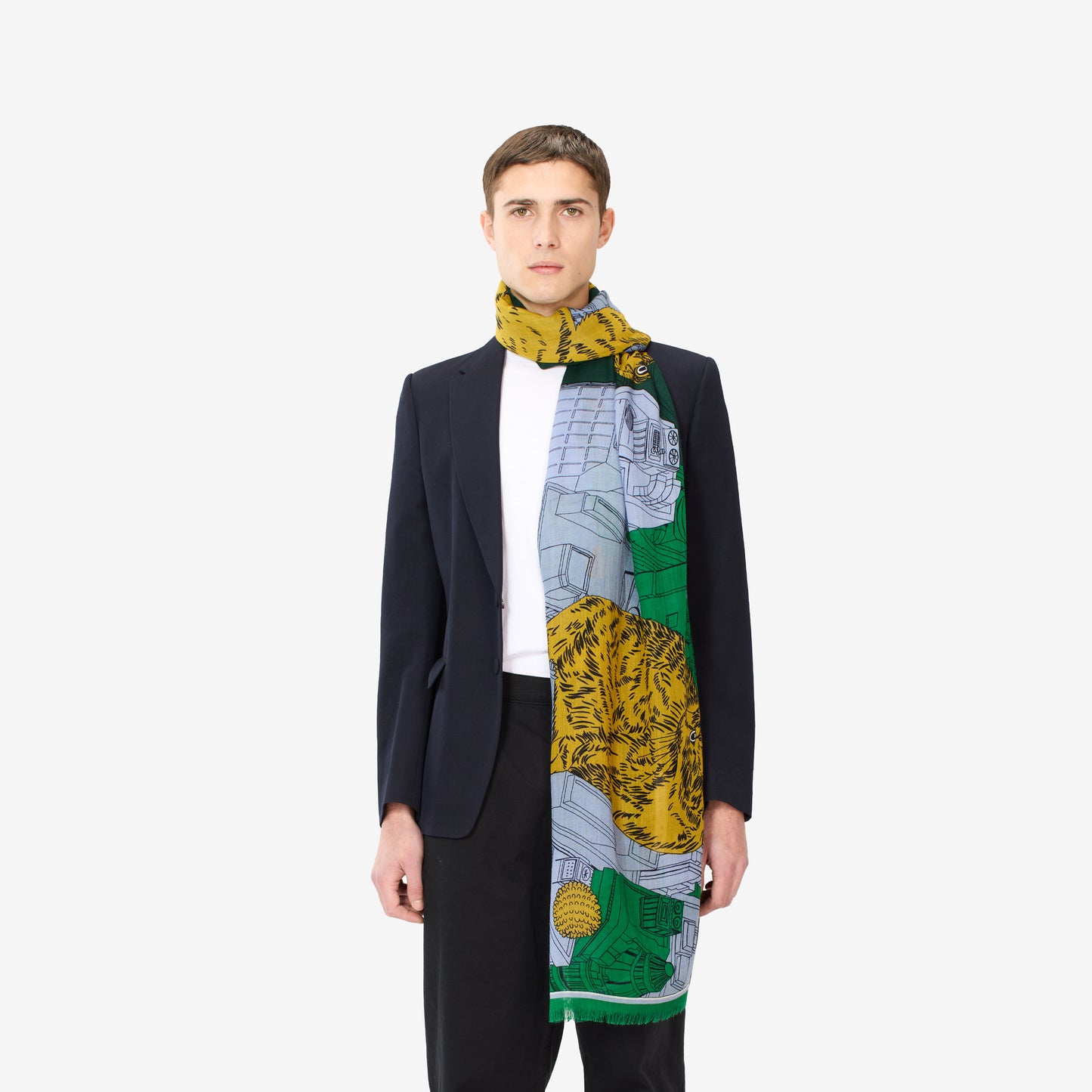 Scarf 70 - Tokyo - Green