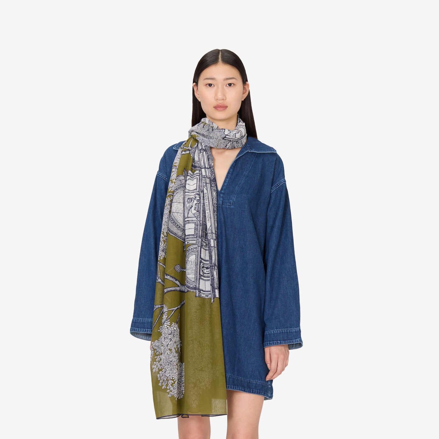 Scarf 100 - Mirage - Khaki