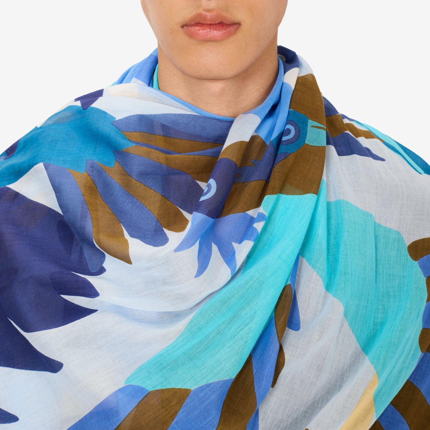 Scarf 100 - Voyage - Blue