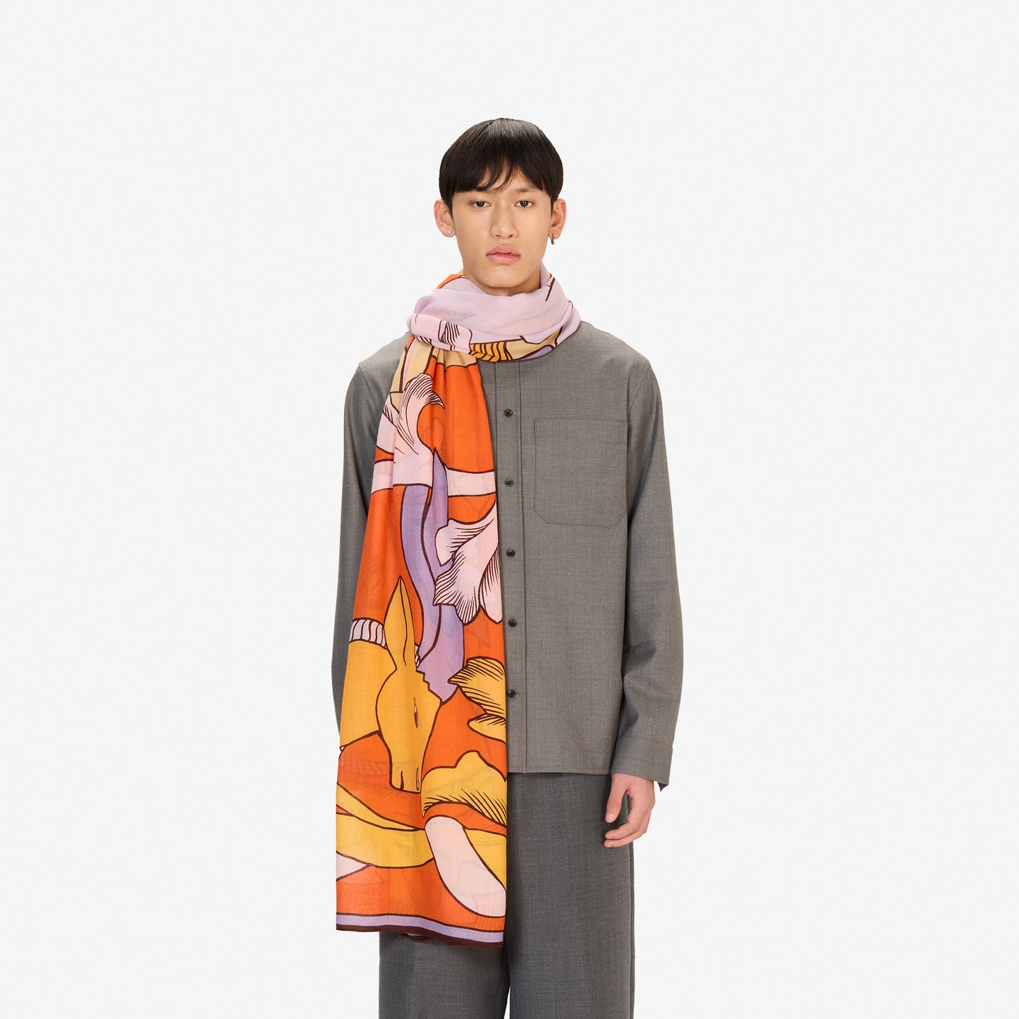 Scarf 100 - Cavale - Orange