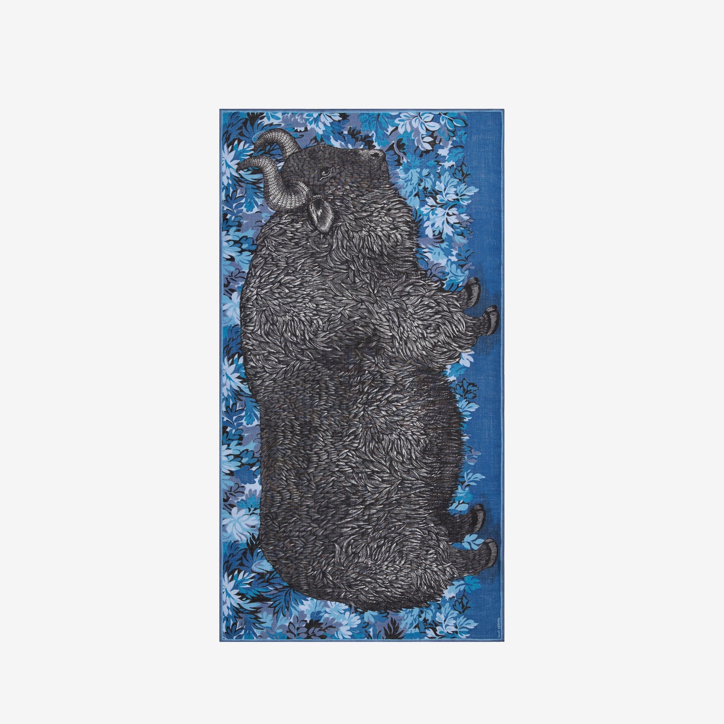Scarf 100 - Walter - Blue