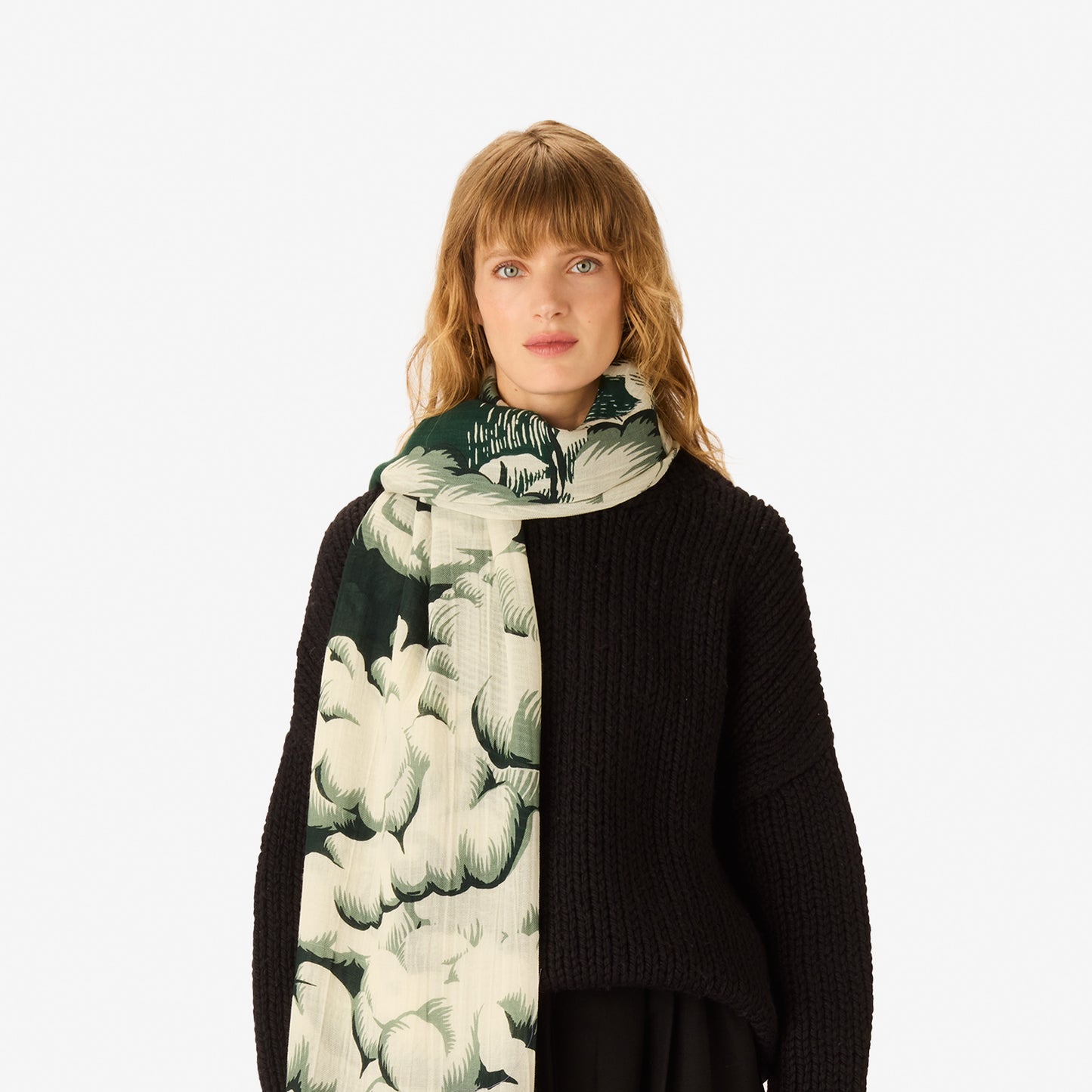 Scarf 130 - Hiver - Green