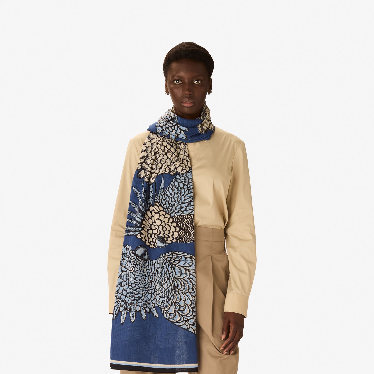Scarf 100 - Caracat - Blue