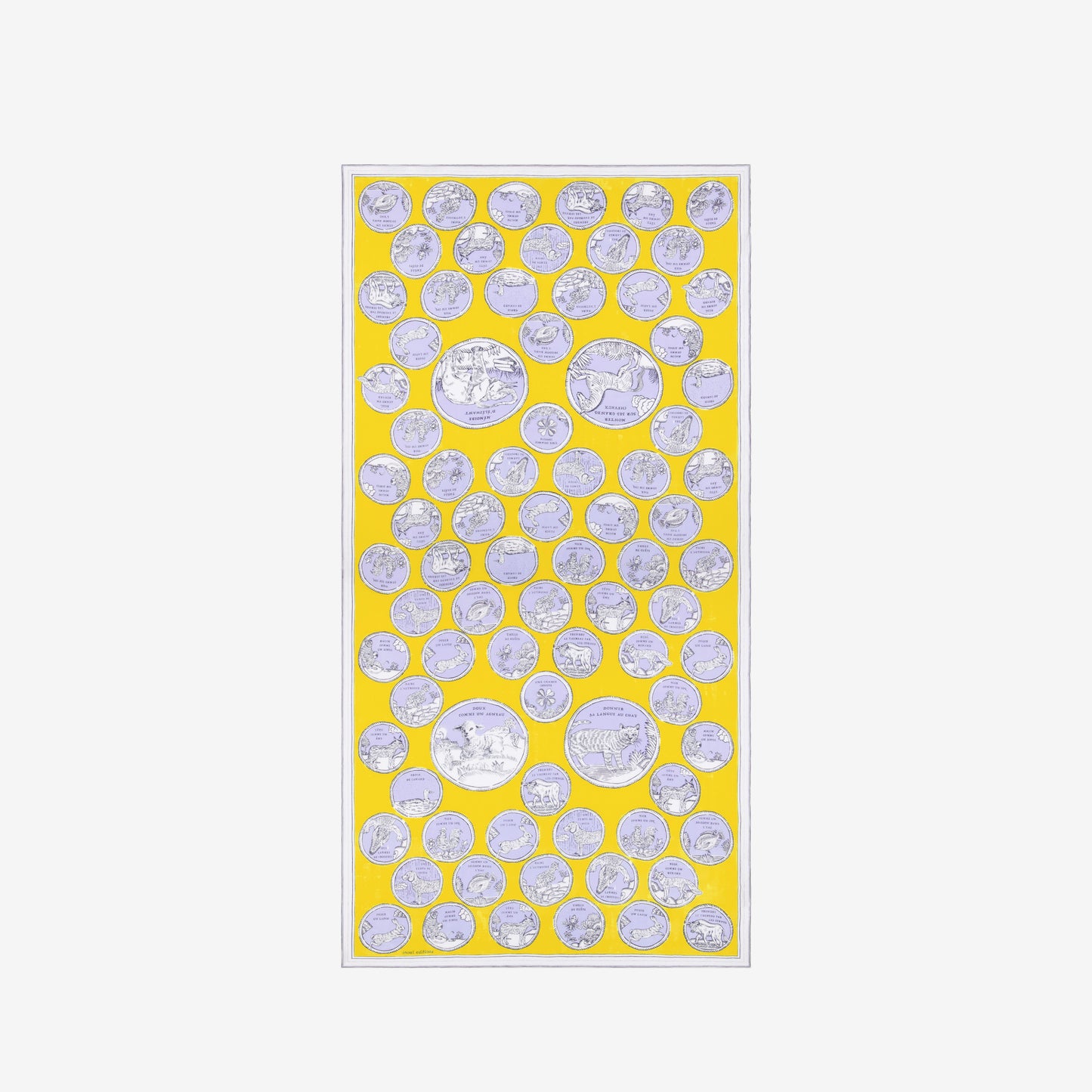 Écharpe 100 - Chance Inoui - Jaune