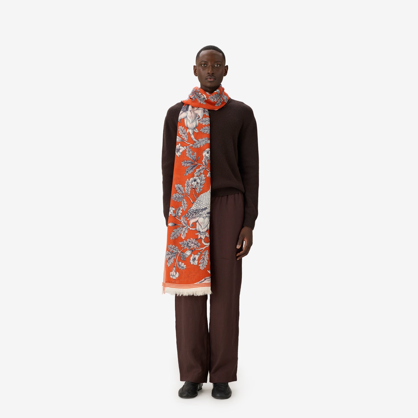 Scarf 100 - Archimede - Orange