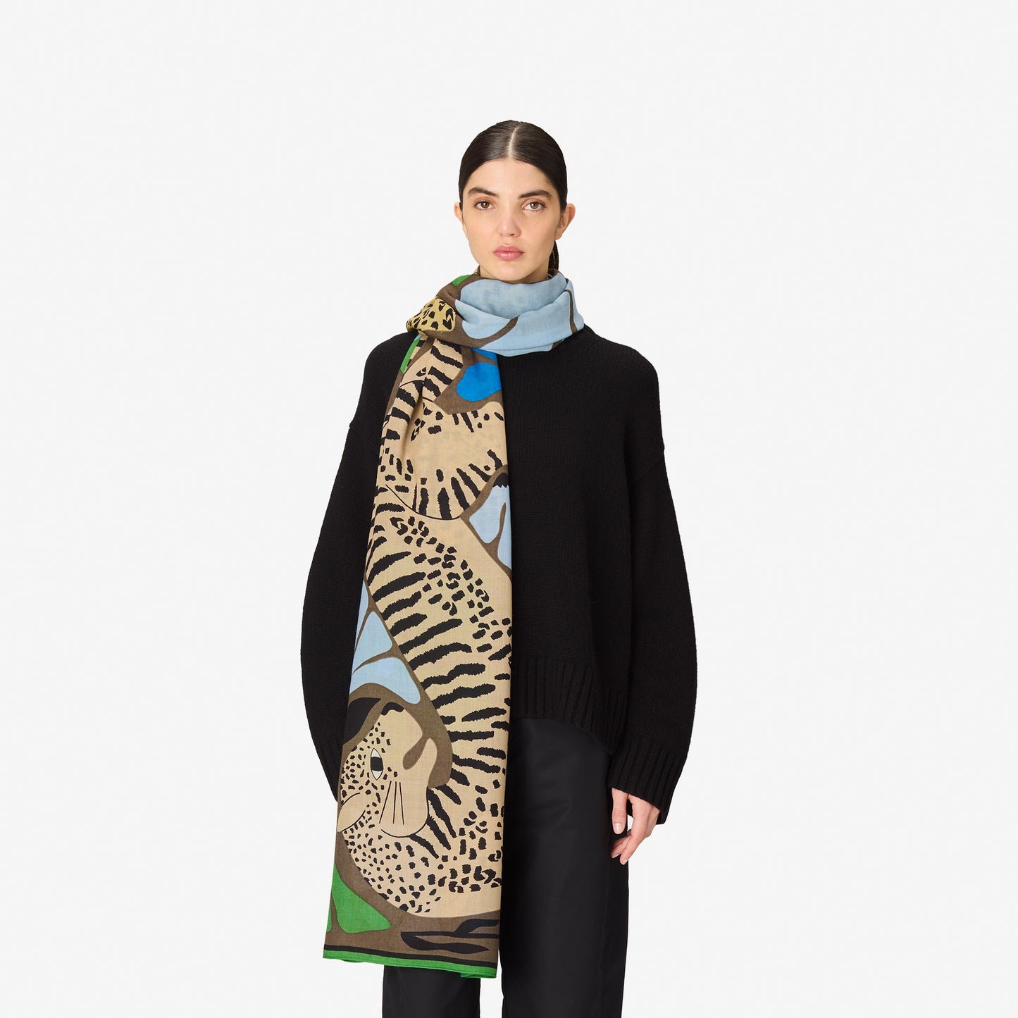 Scarf 100 - Panteo - Khaki