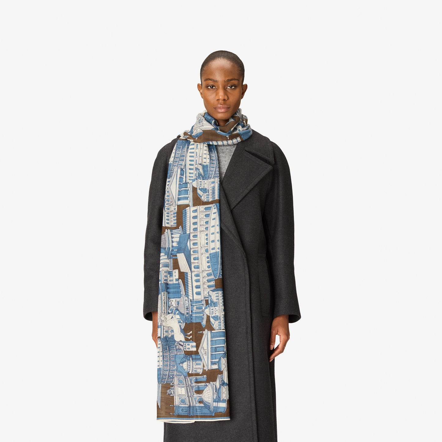 Scarf 55 - Roma - Khaki