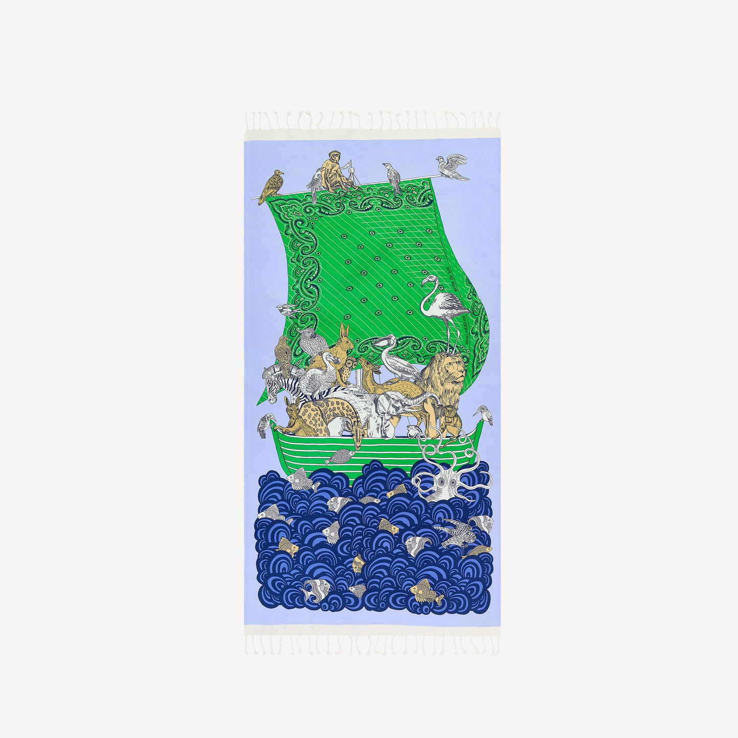 Telo Fouta 100 - Noe - Verde