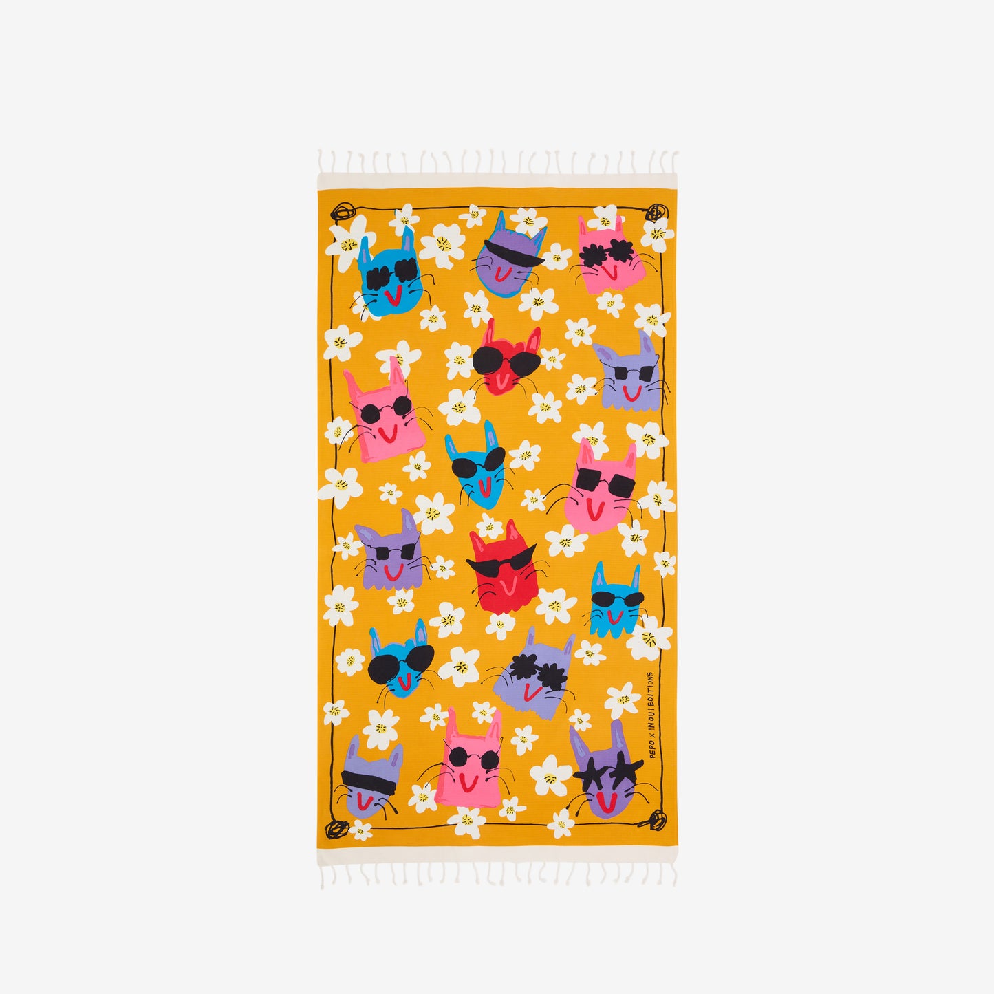 Toalla Fouta 100 - Pepo - Amarillo