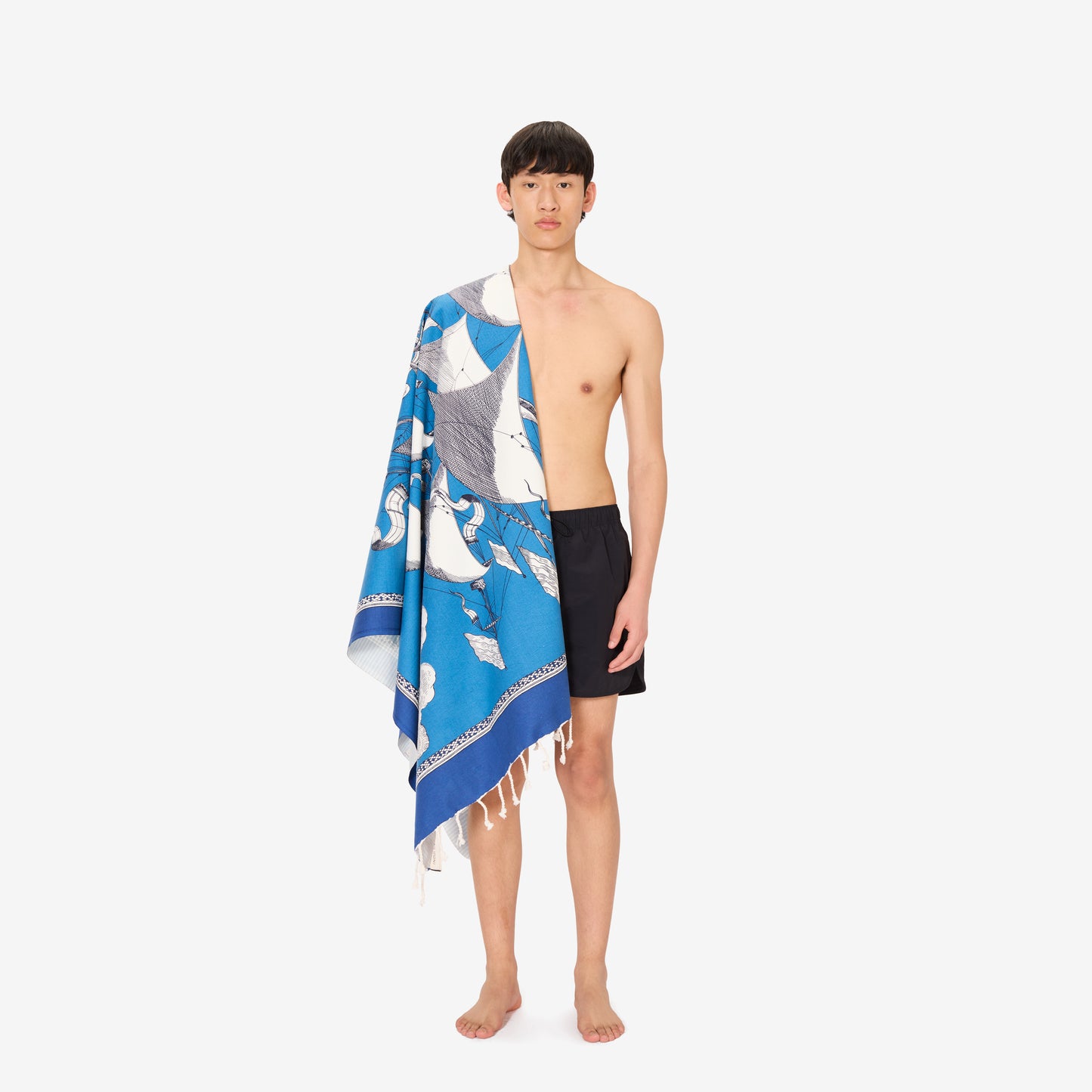 Telo Fouta 100 - Des Rives Et Des Reves - Blu