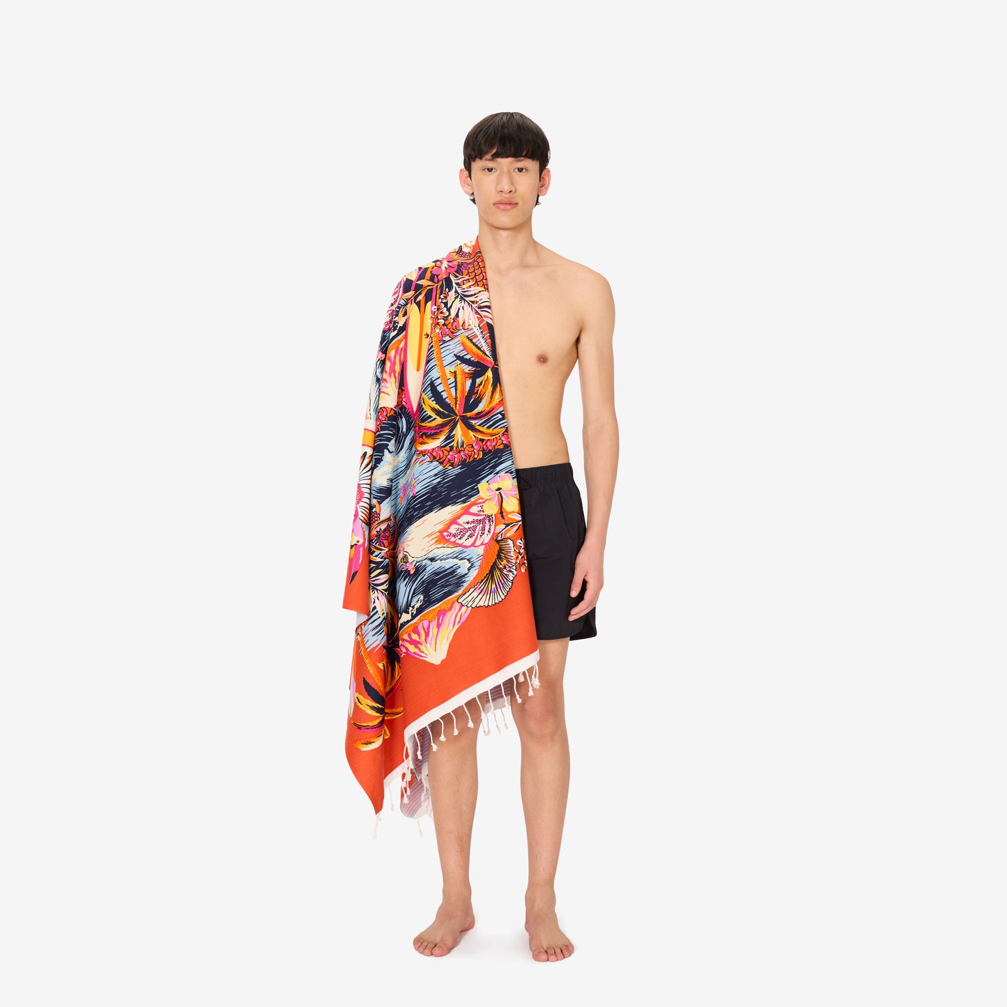 Fouta 100 - Hawai - Orange