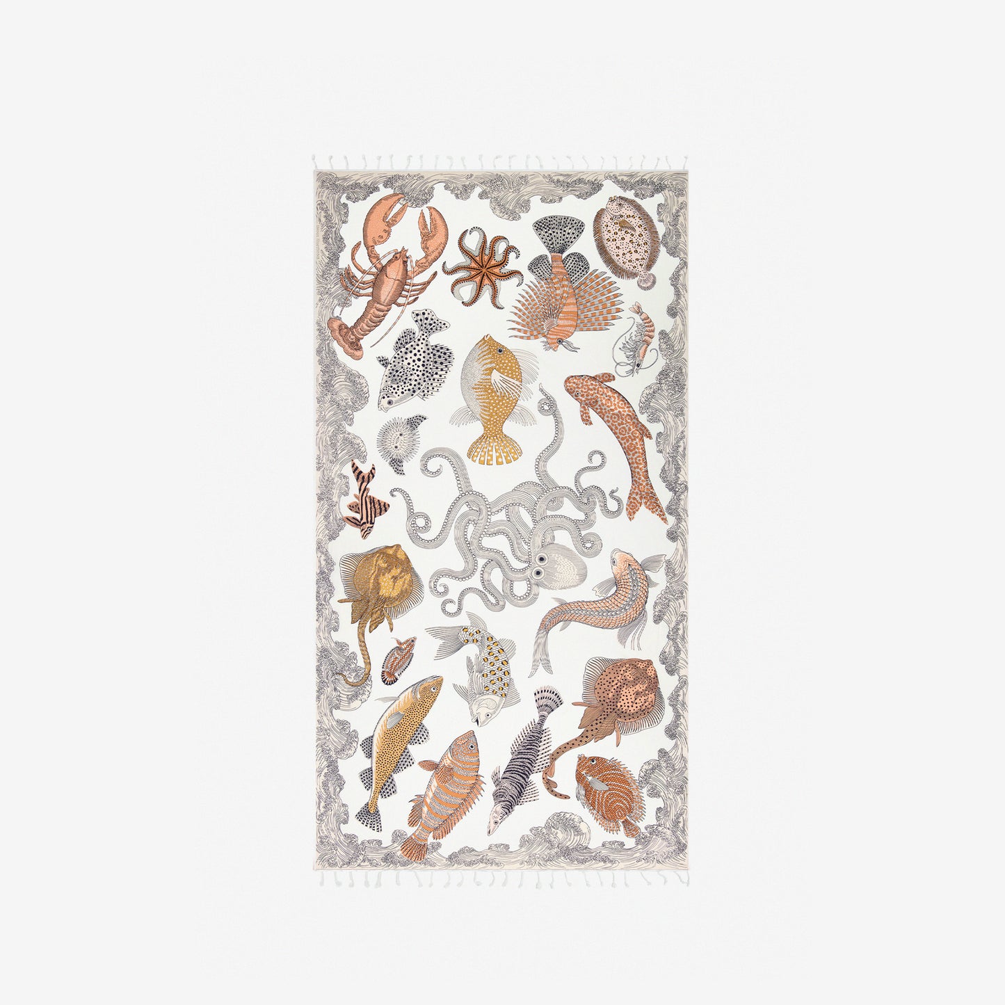 Fouta Towel 100 - Poseidon - Natural