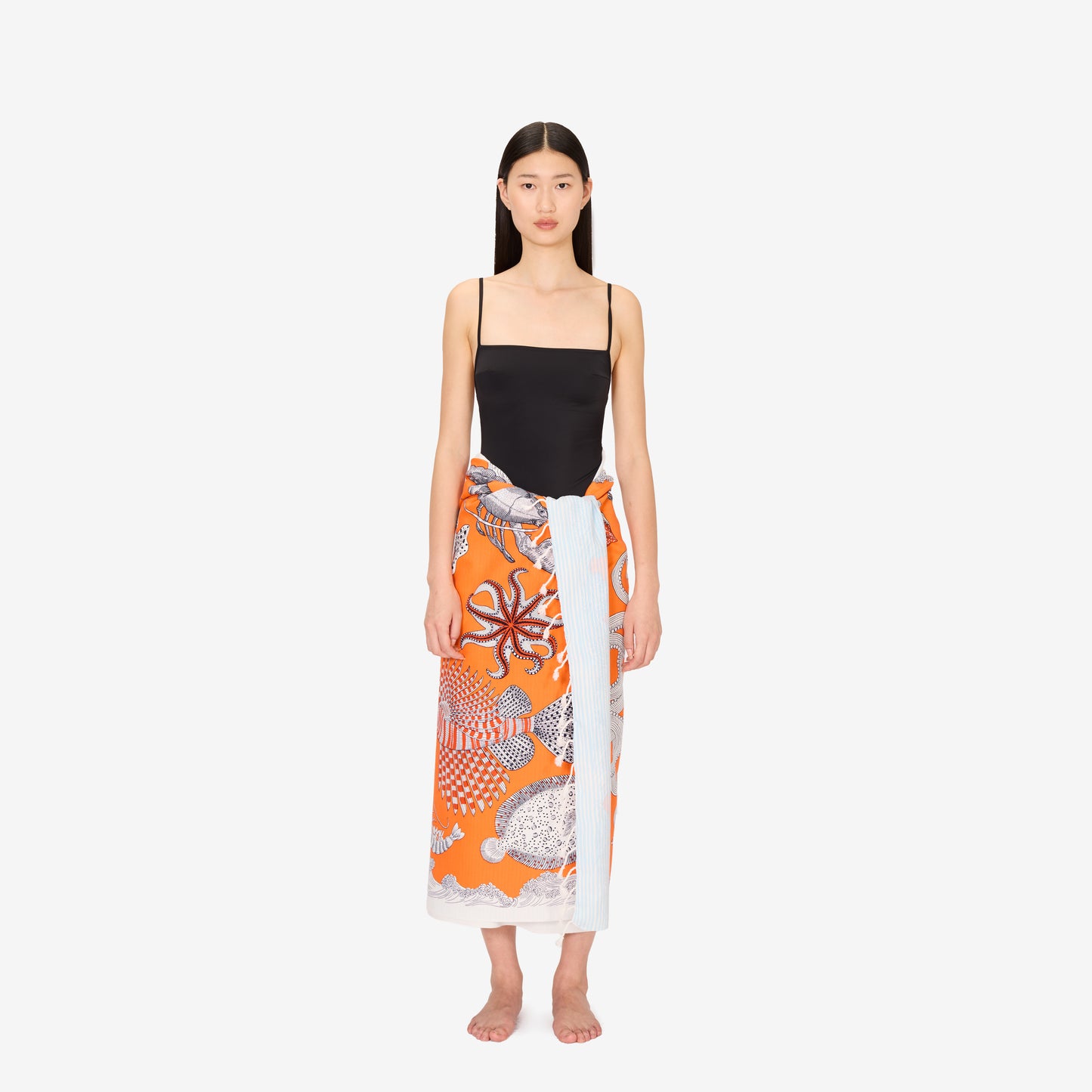 Fouta Handtuch 100 - Poseidon - Orange