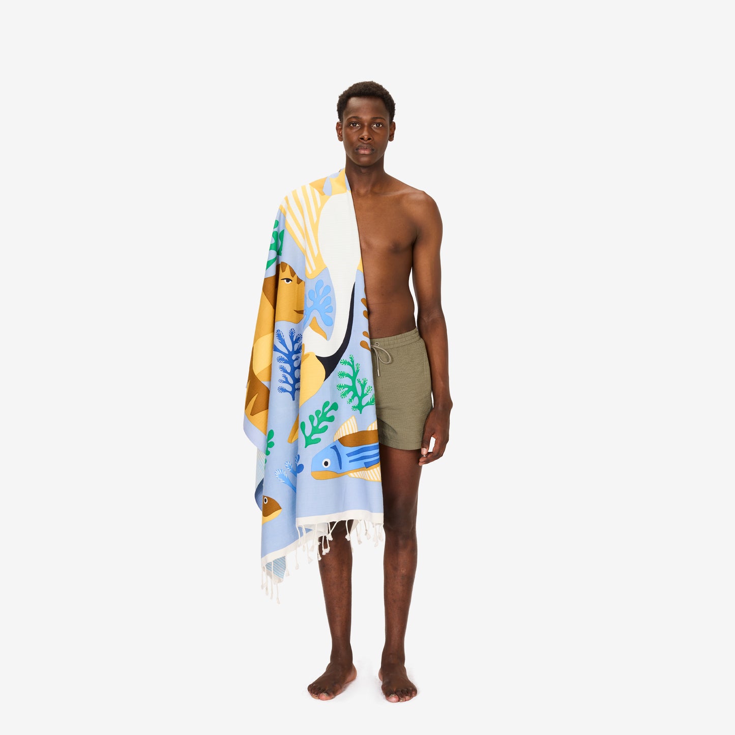 Fouta Towel 100 - Splash - Pastel