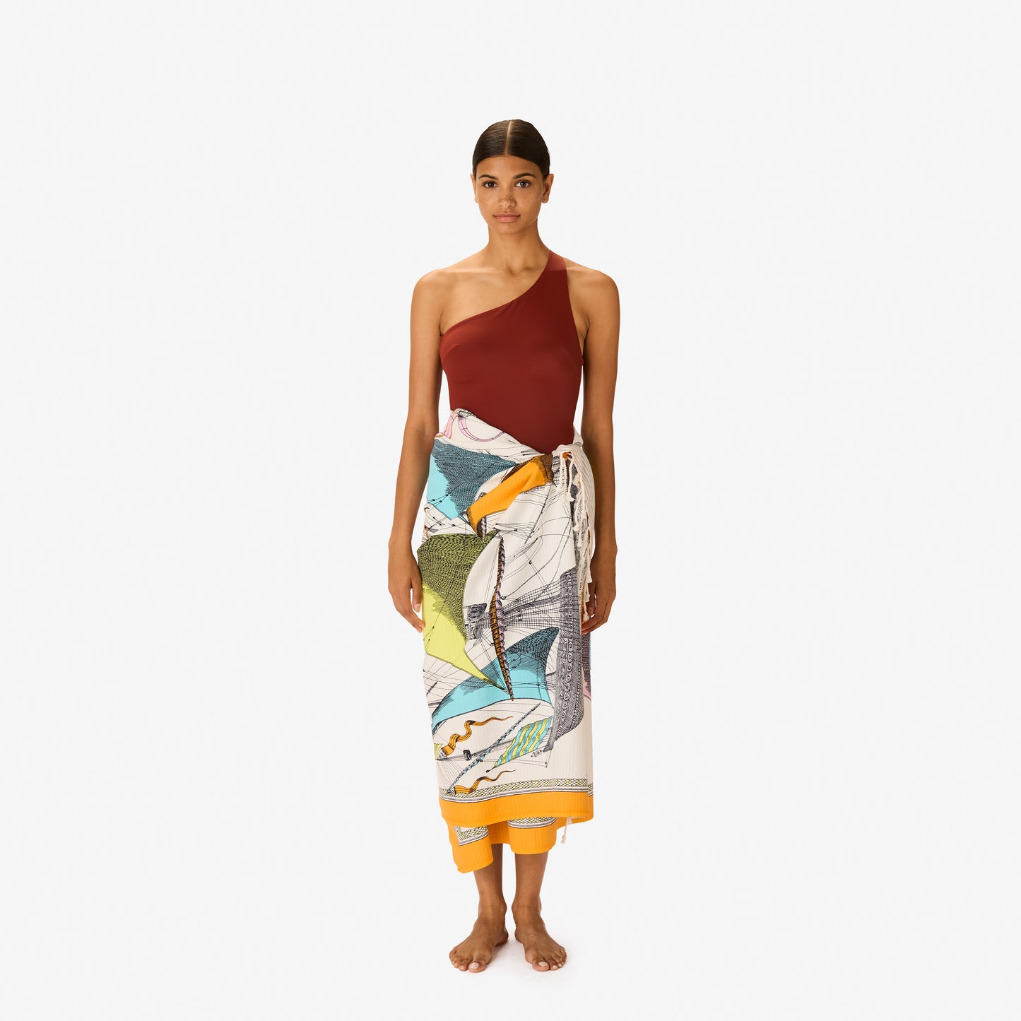 Fouta Handtuch 100 - Des Rives et des Reves - Mehrfarbig