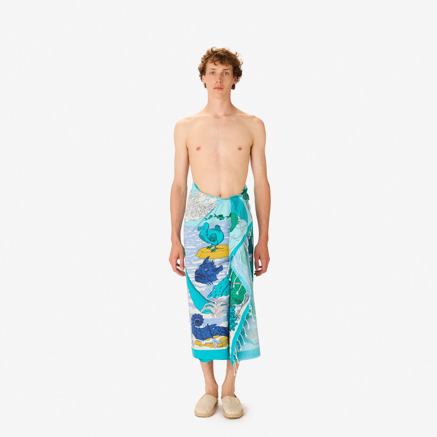 Fouta Handtuch 100 - Fantastique - Smaragd
