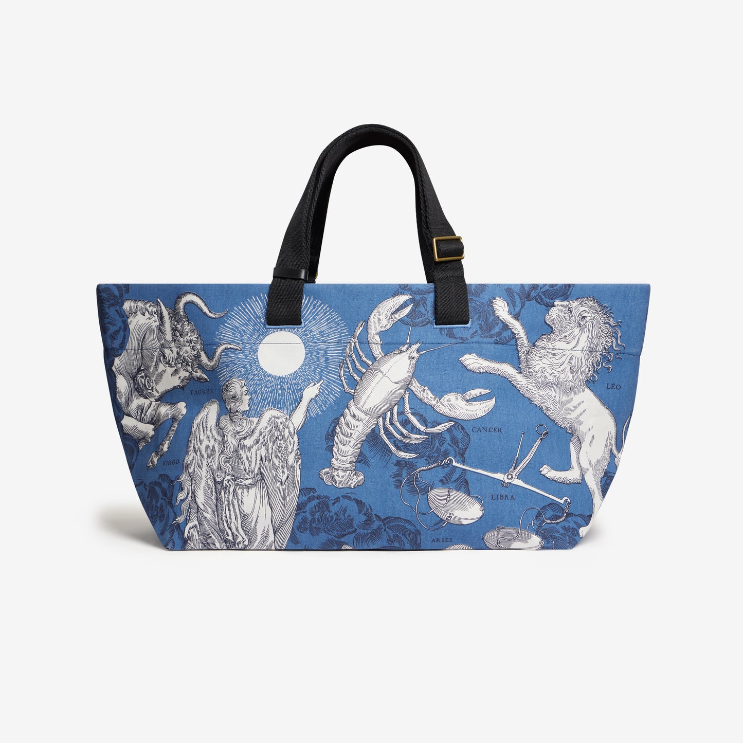 Sac Cabas - Astrologie - Bleu