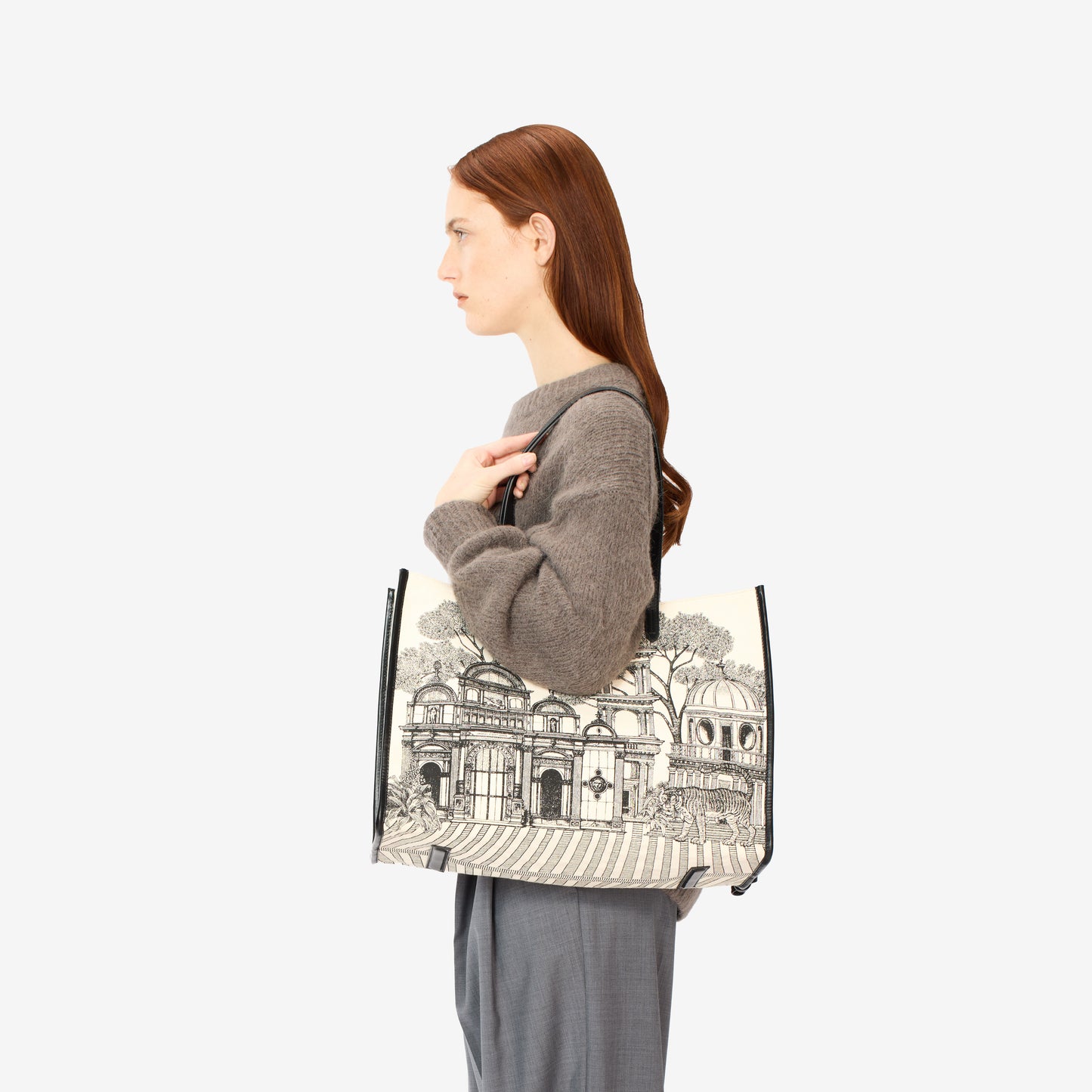 Shopping Bag - Mirage - Black And White