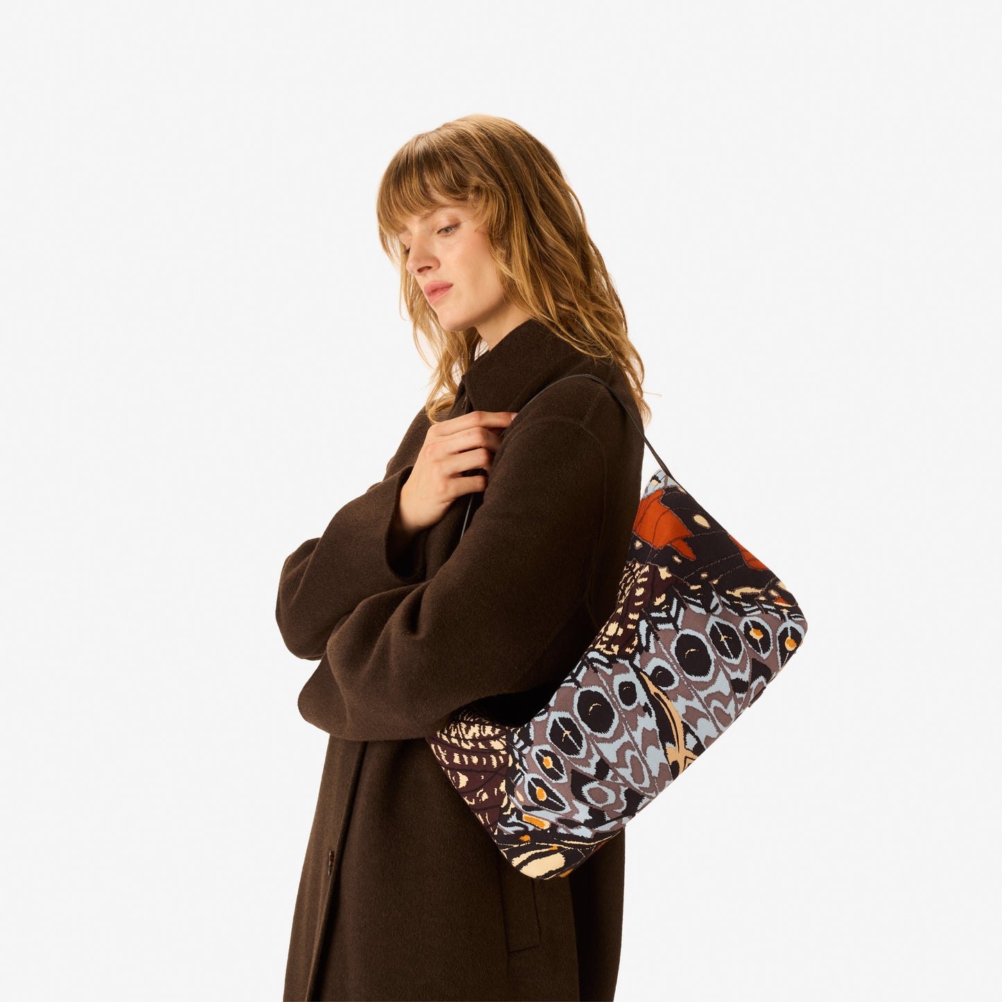 Baguette Campus Bag - Papillons - Natural