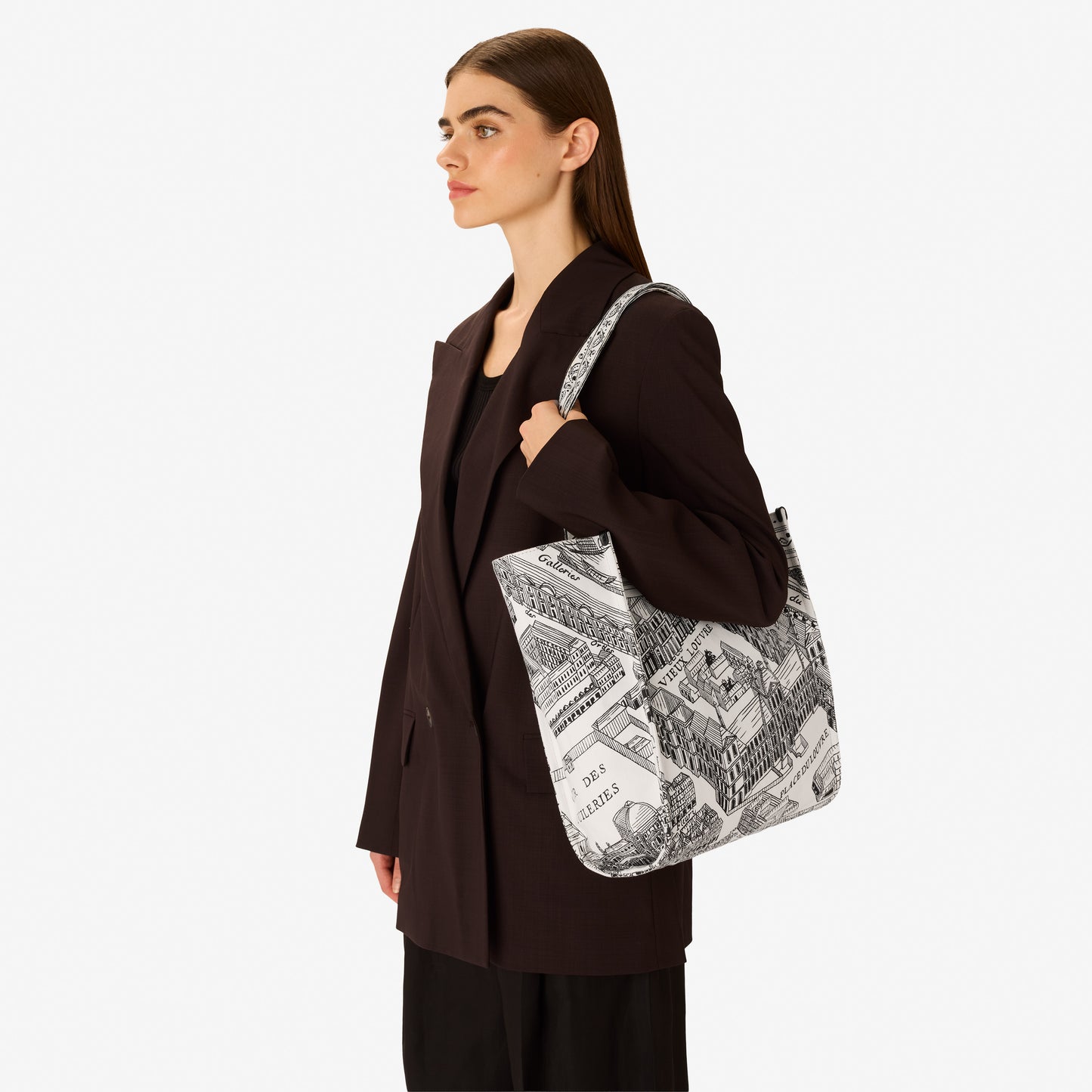 ToteTasche - Louvre - Schwarz