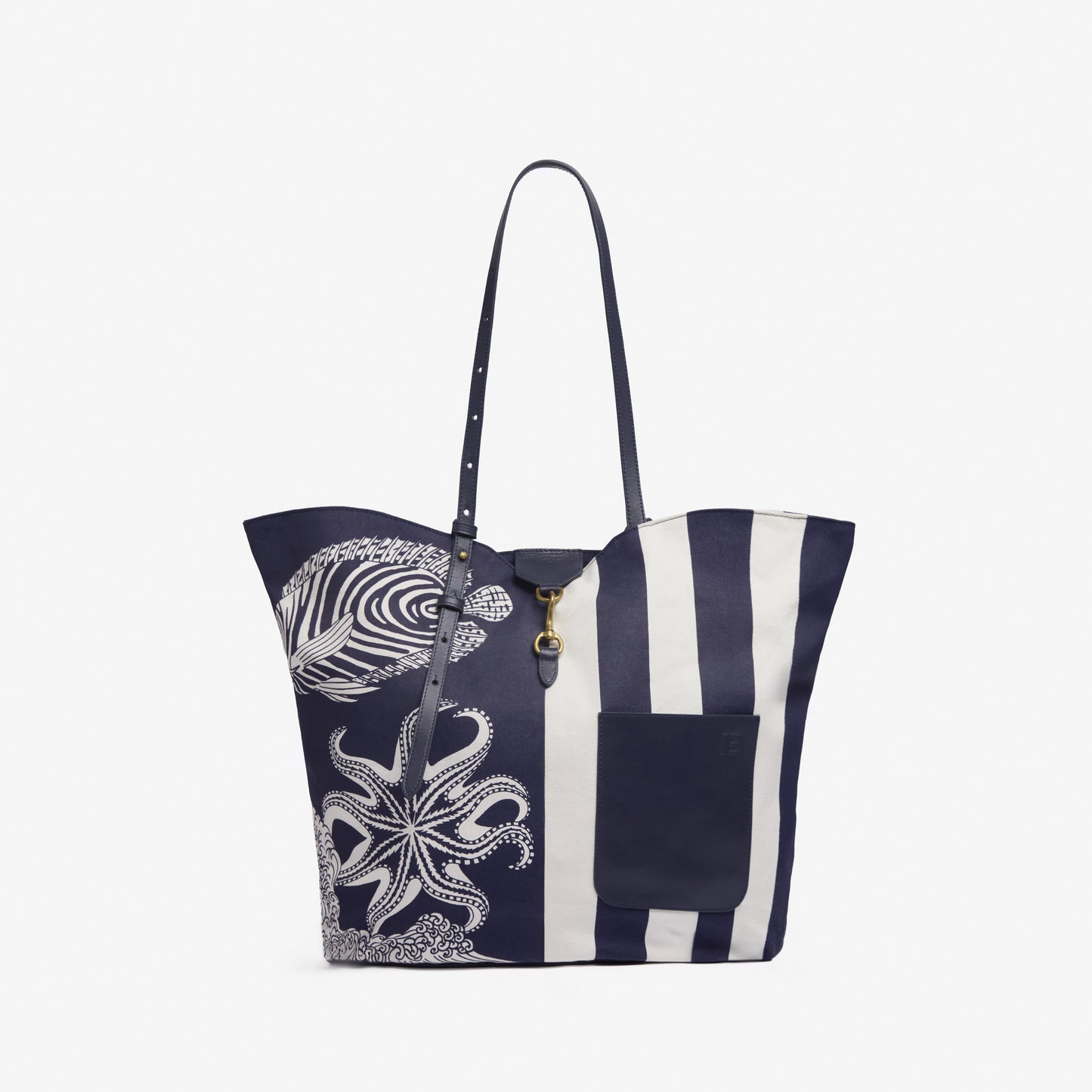 Borsa Soft Shopping - Poseidon - Blu Scuro