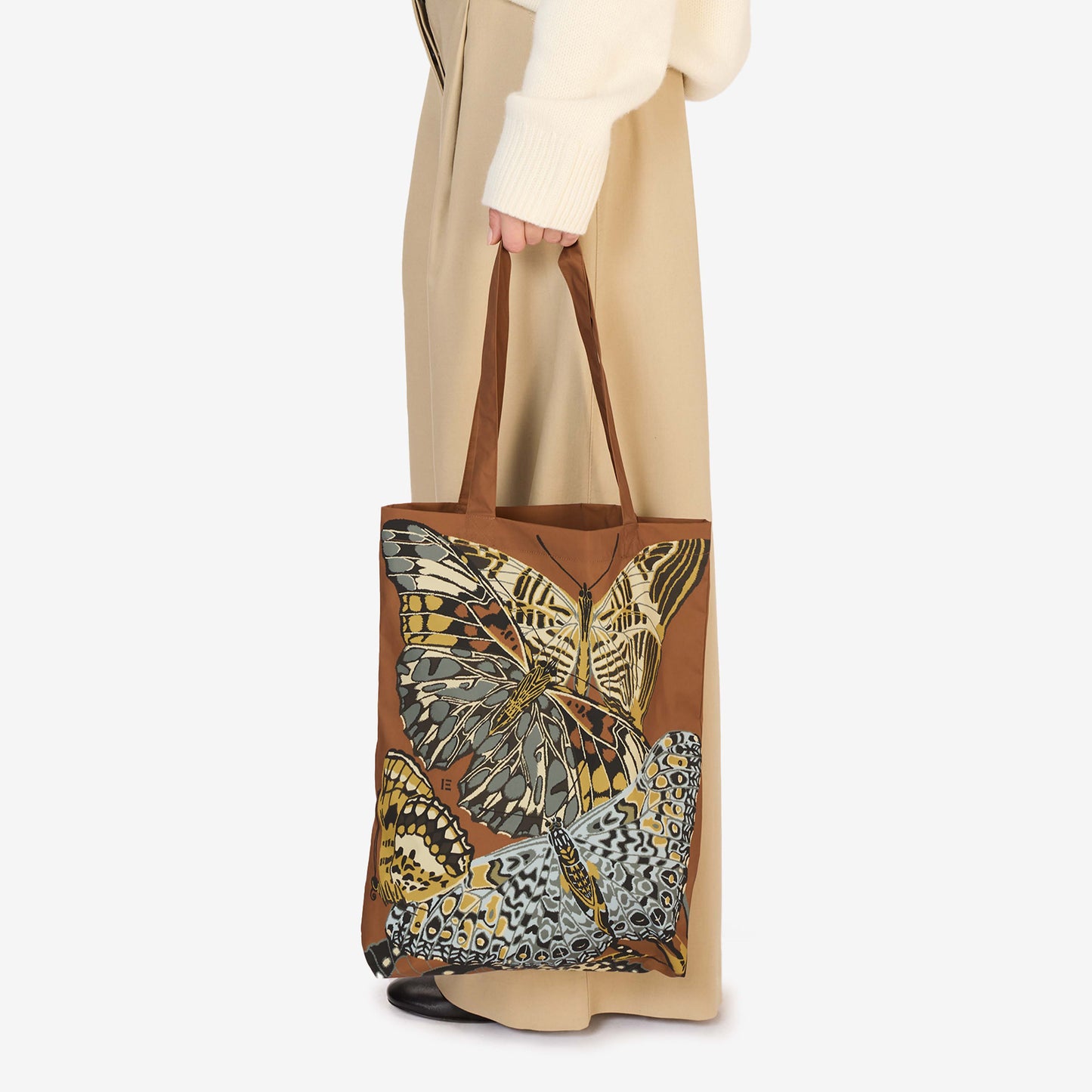 Shopper Tasche - Papillons - Natürlich