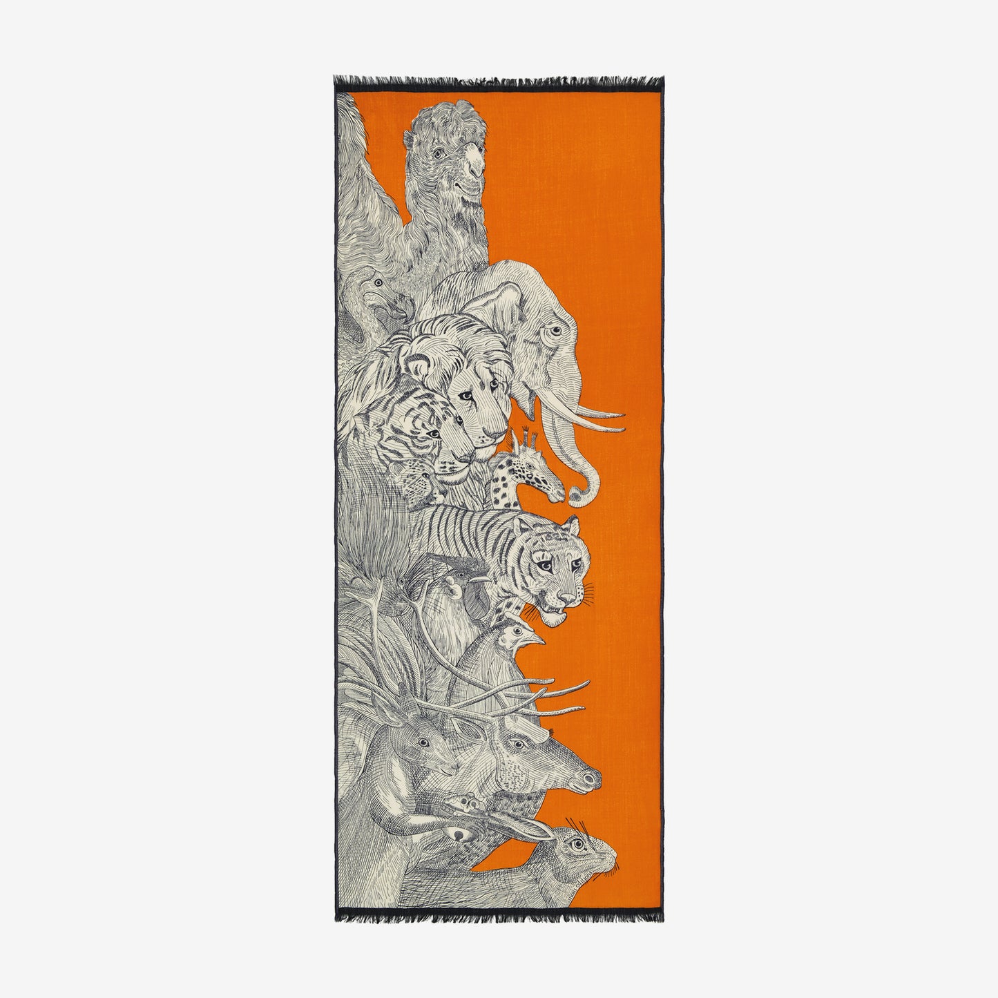 Schal 70 - Thadeus - Orange