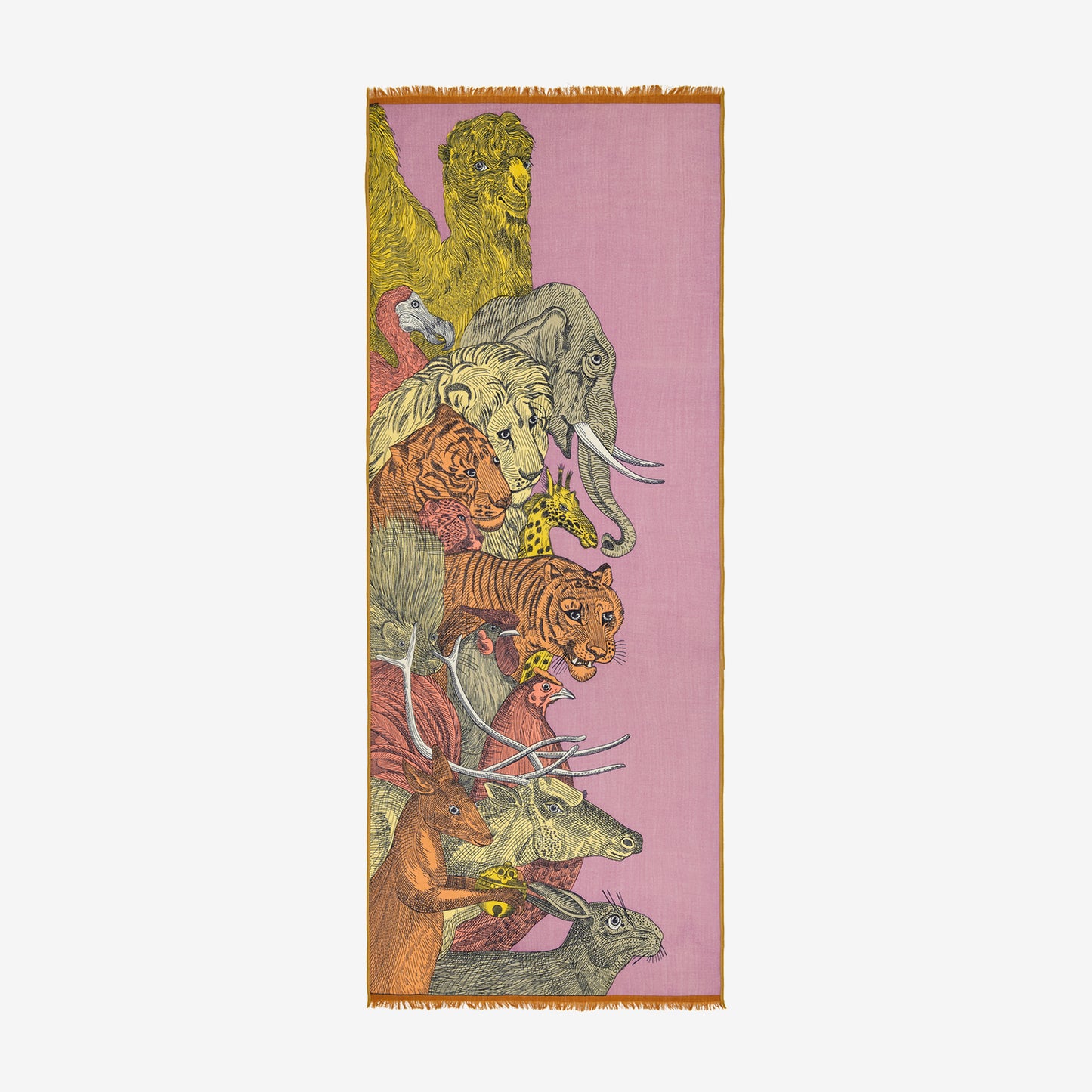 Schal 70 - Thadeus - Zartlila