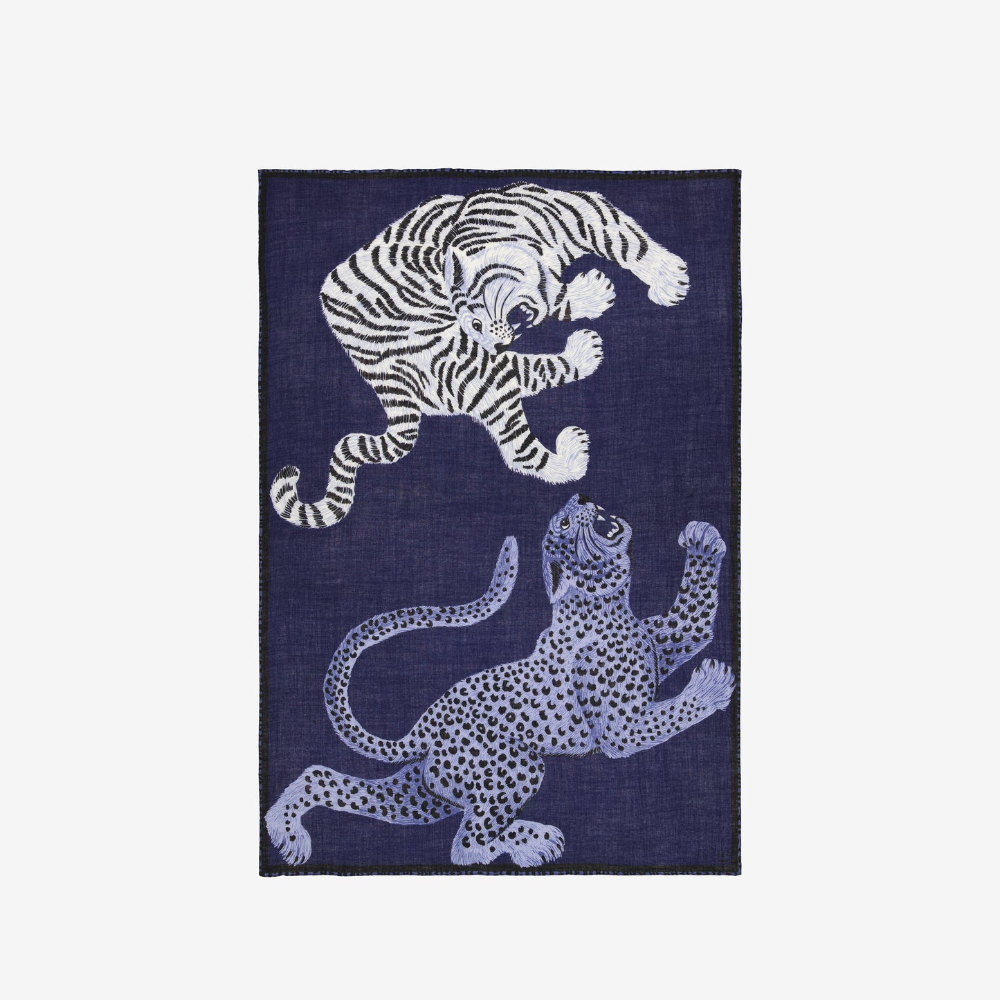 Schal 130 - Chatou - Navy