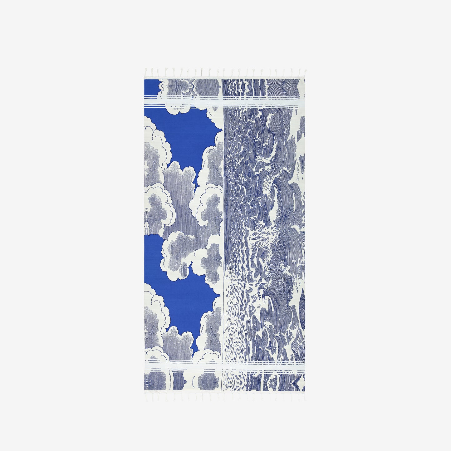Fouta 100 - Oceanique - Bleu Marine