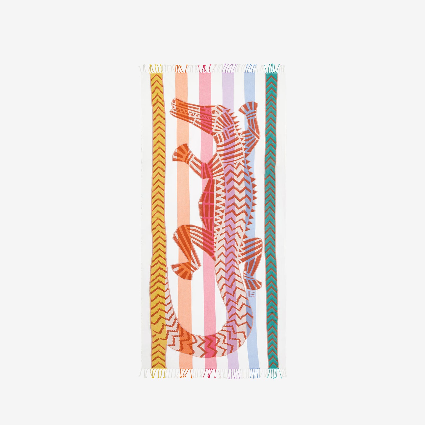 Fouta Handtuch 100 3D - Attila - Mehrfarbig