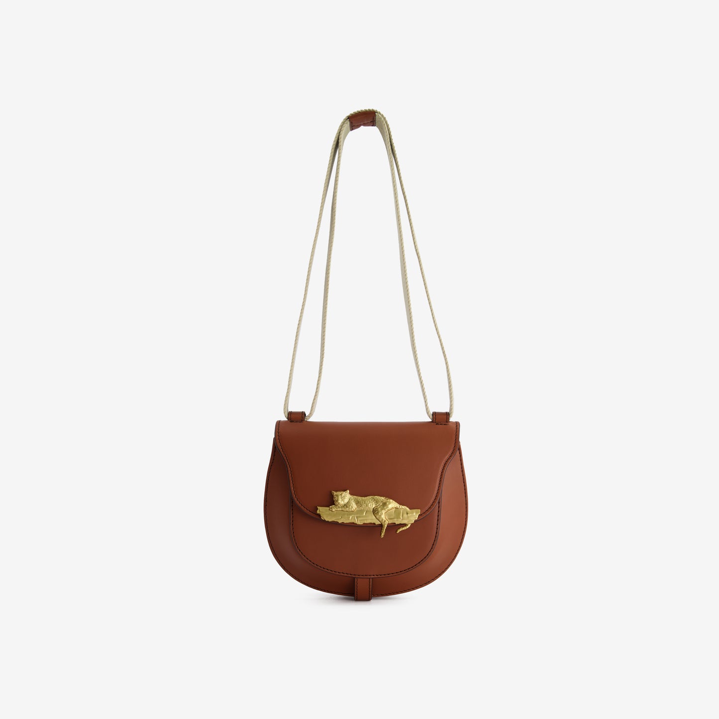 Borsa Besace - Leo - Marrone